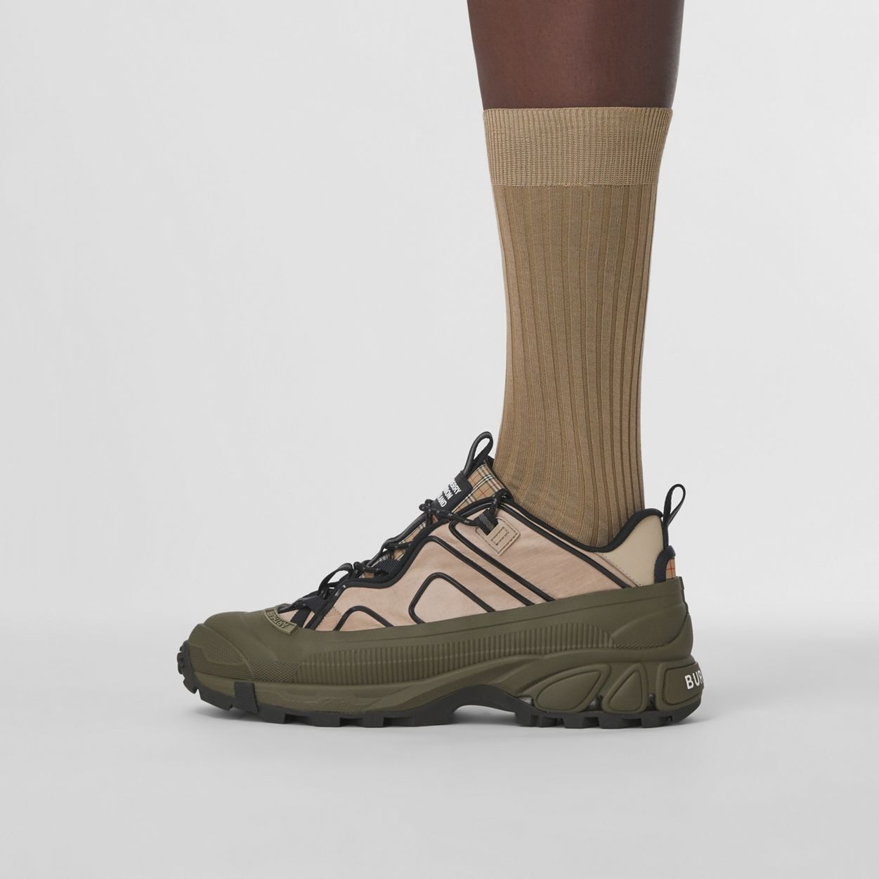 Technical and Check Arthur Sneakers - 3