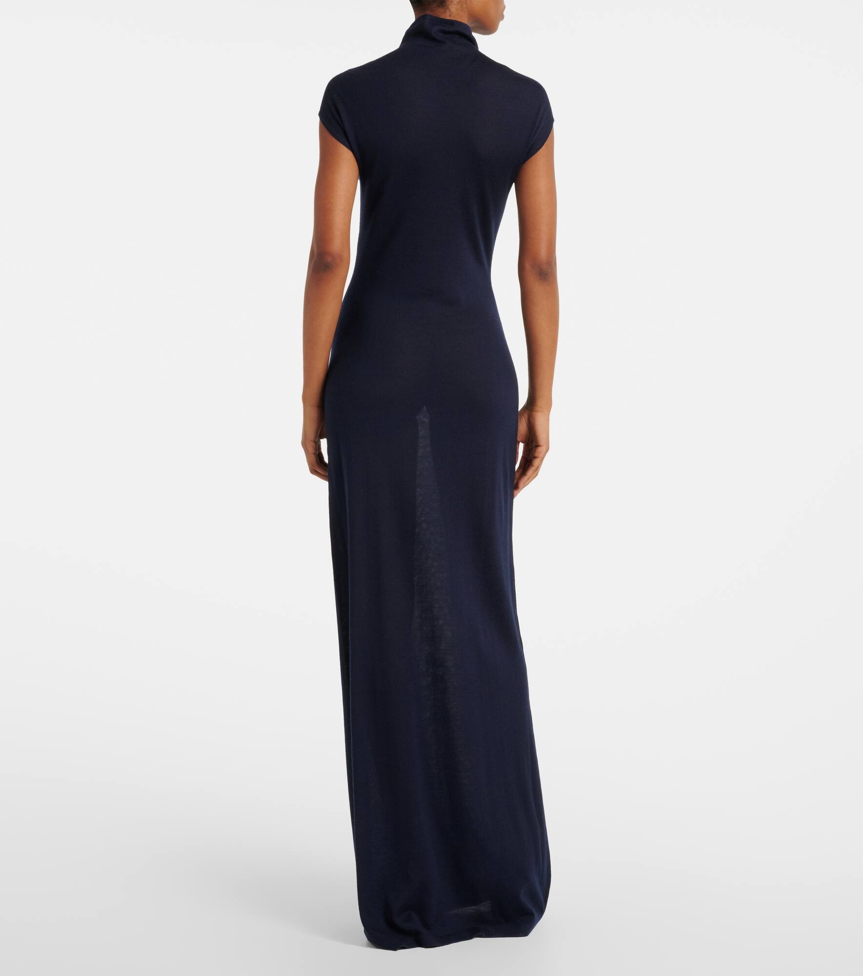 Cashmere maxi dress - 3