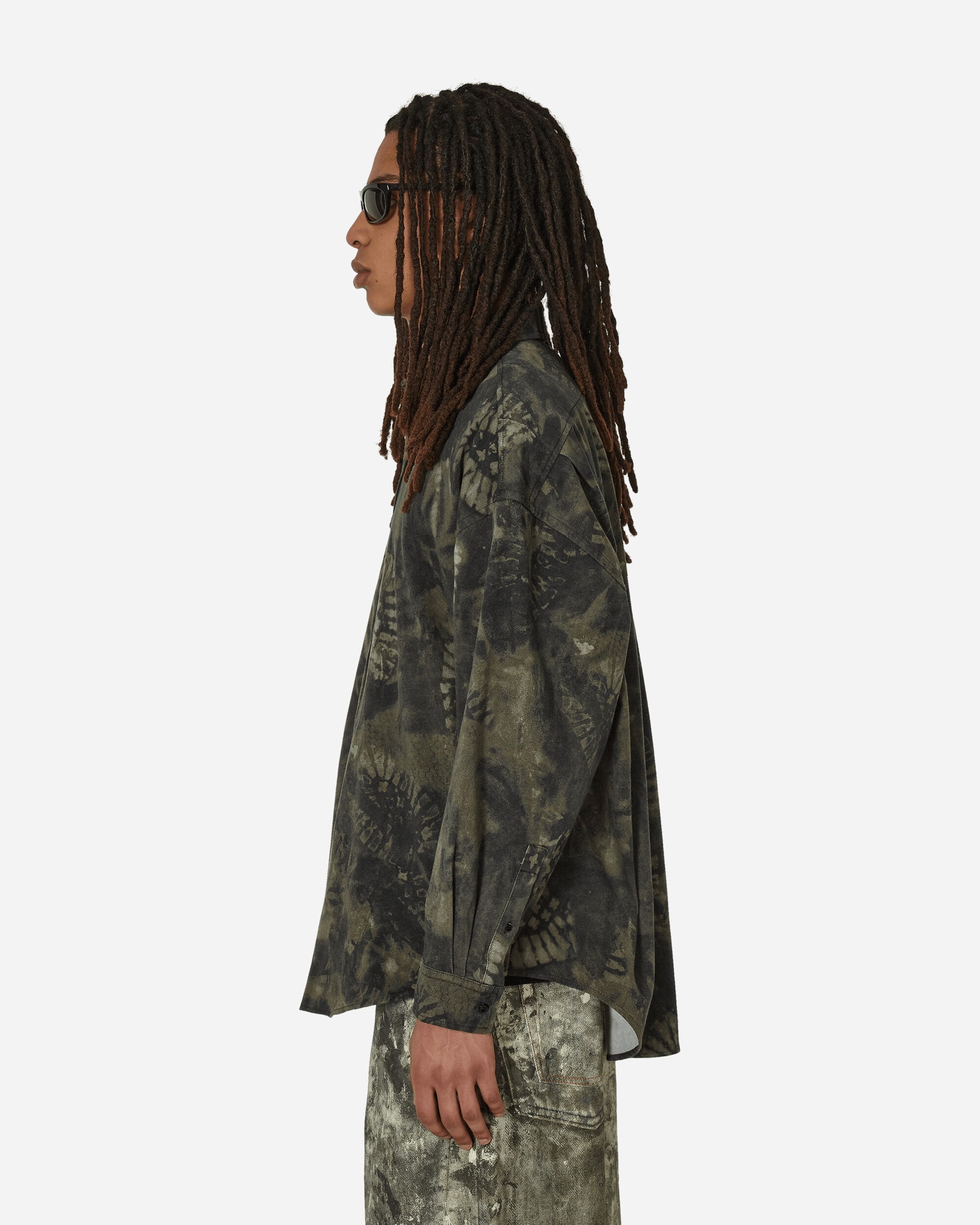 Relaxed Fit Overshirt Washed Black - 2