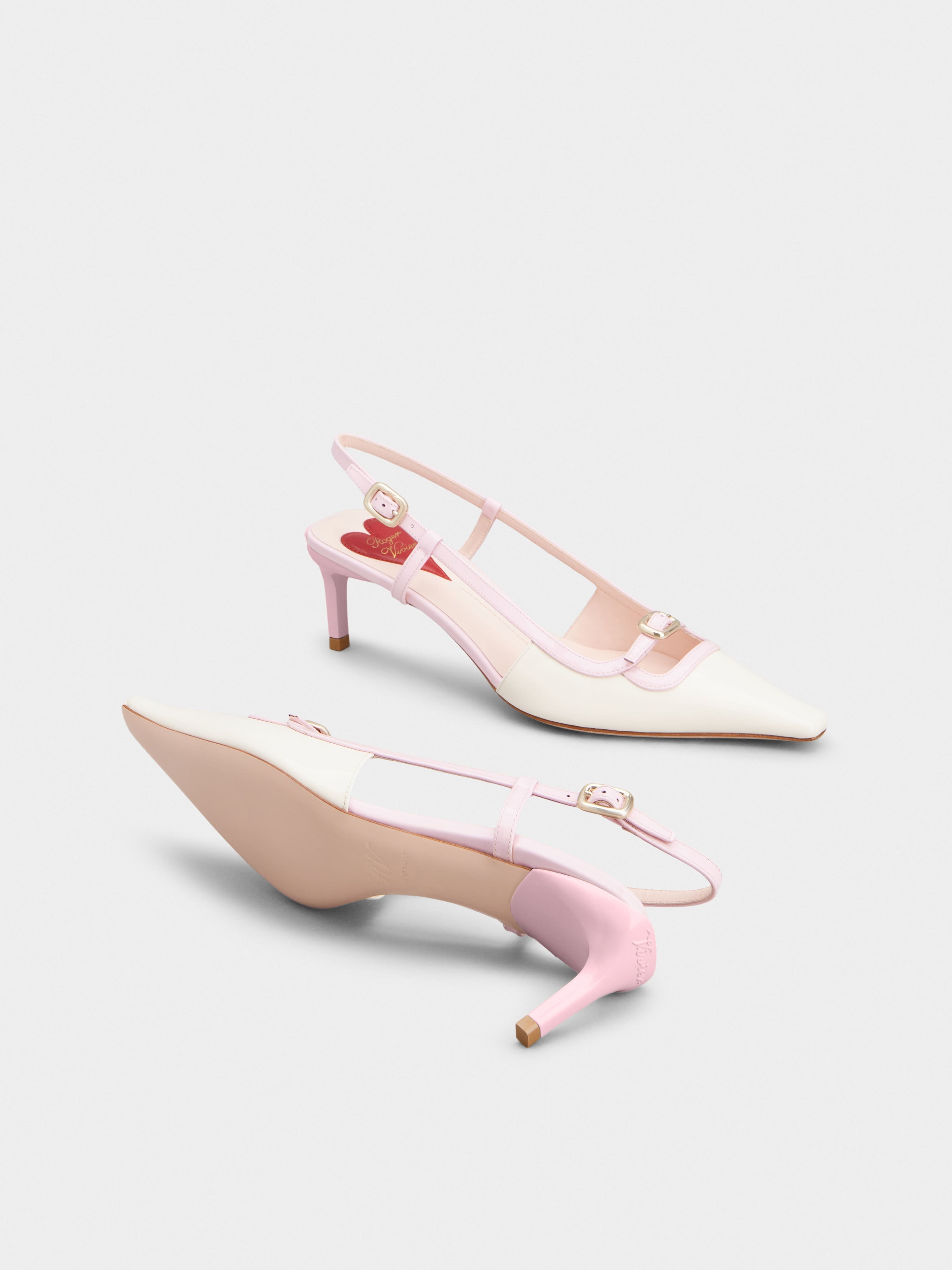 Viv’ Canard Slingback Pumps in Patent Leather - 6