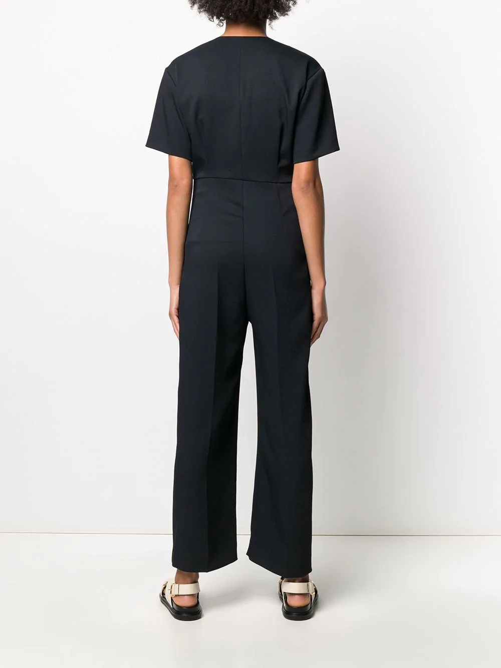 v-neck jumpsuit - 4