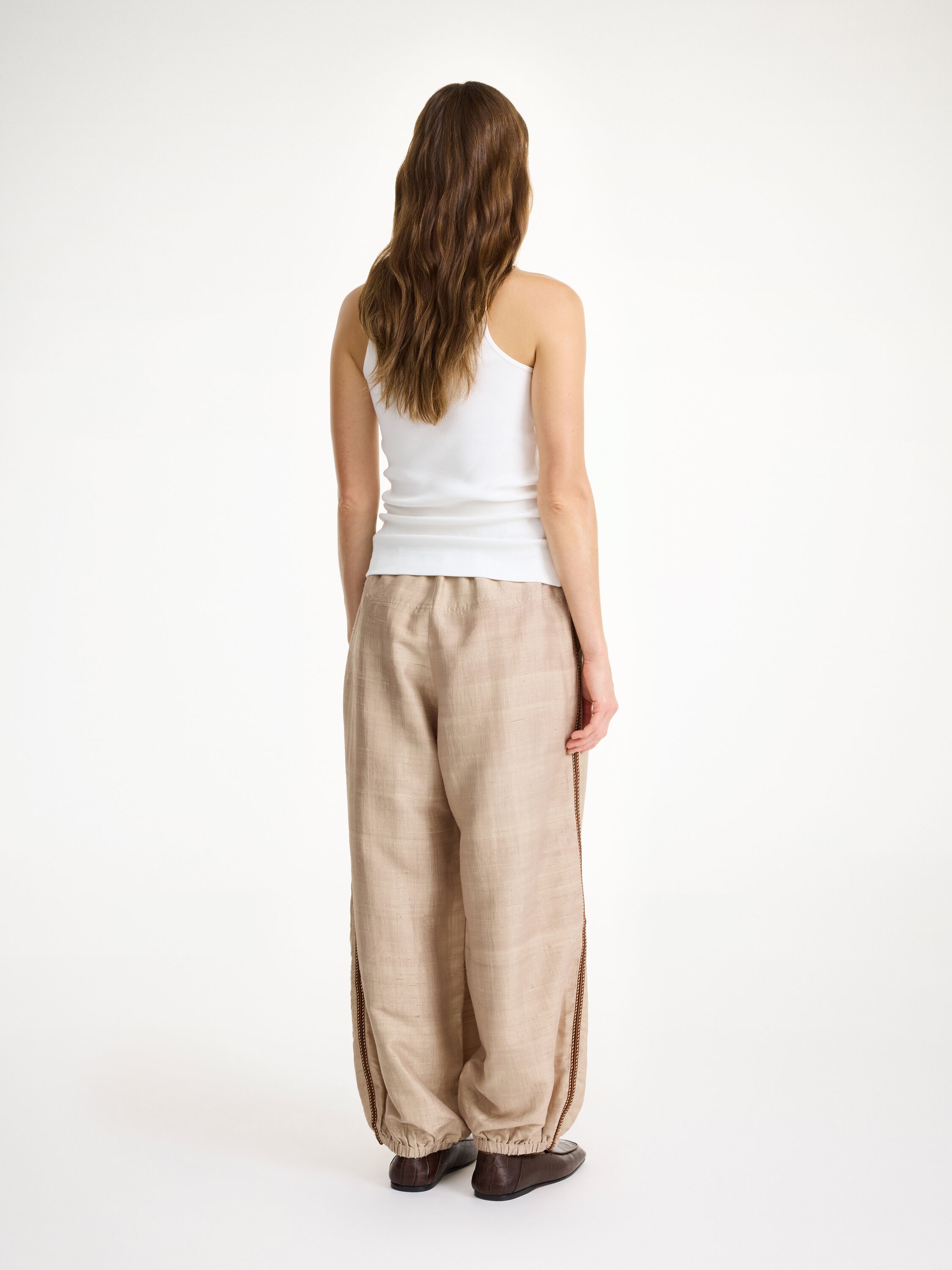 Lumonas silk trousers - 3