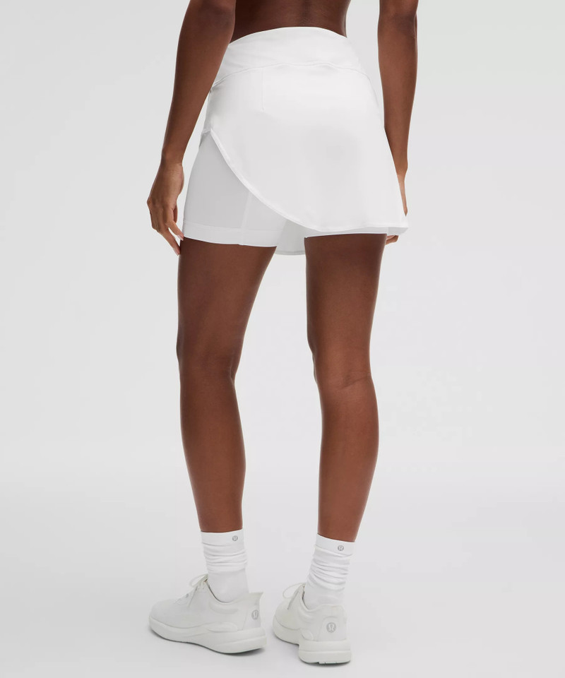 Asymmetrical Layered High-Rise Tennis Skirt 3