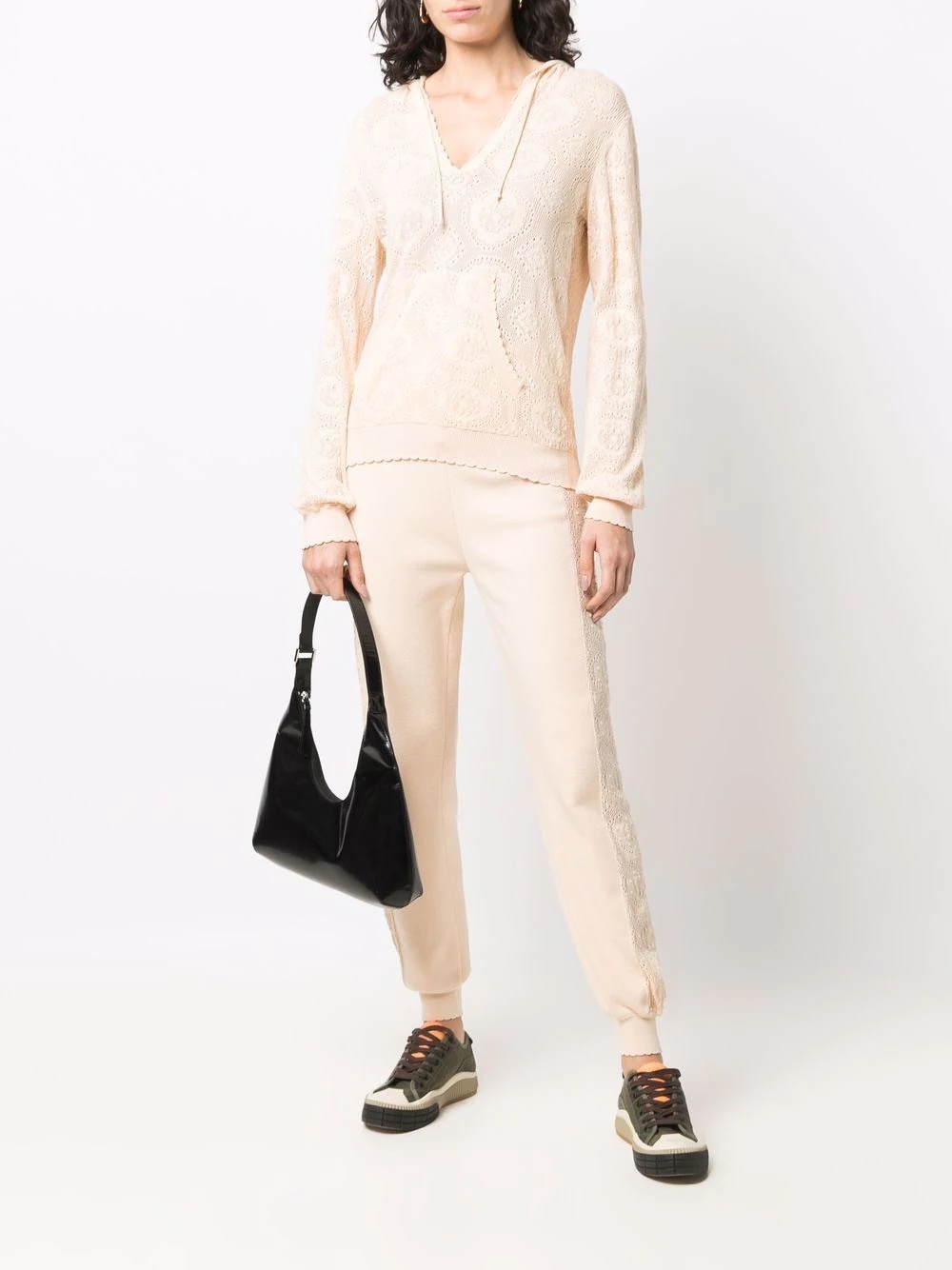 knitted track pants - 2