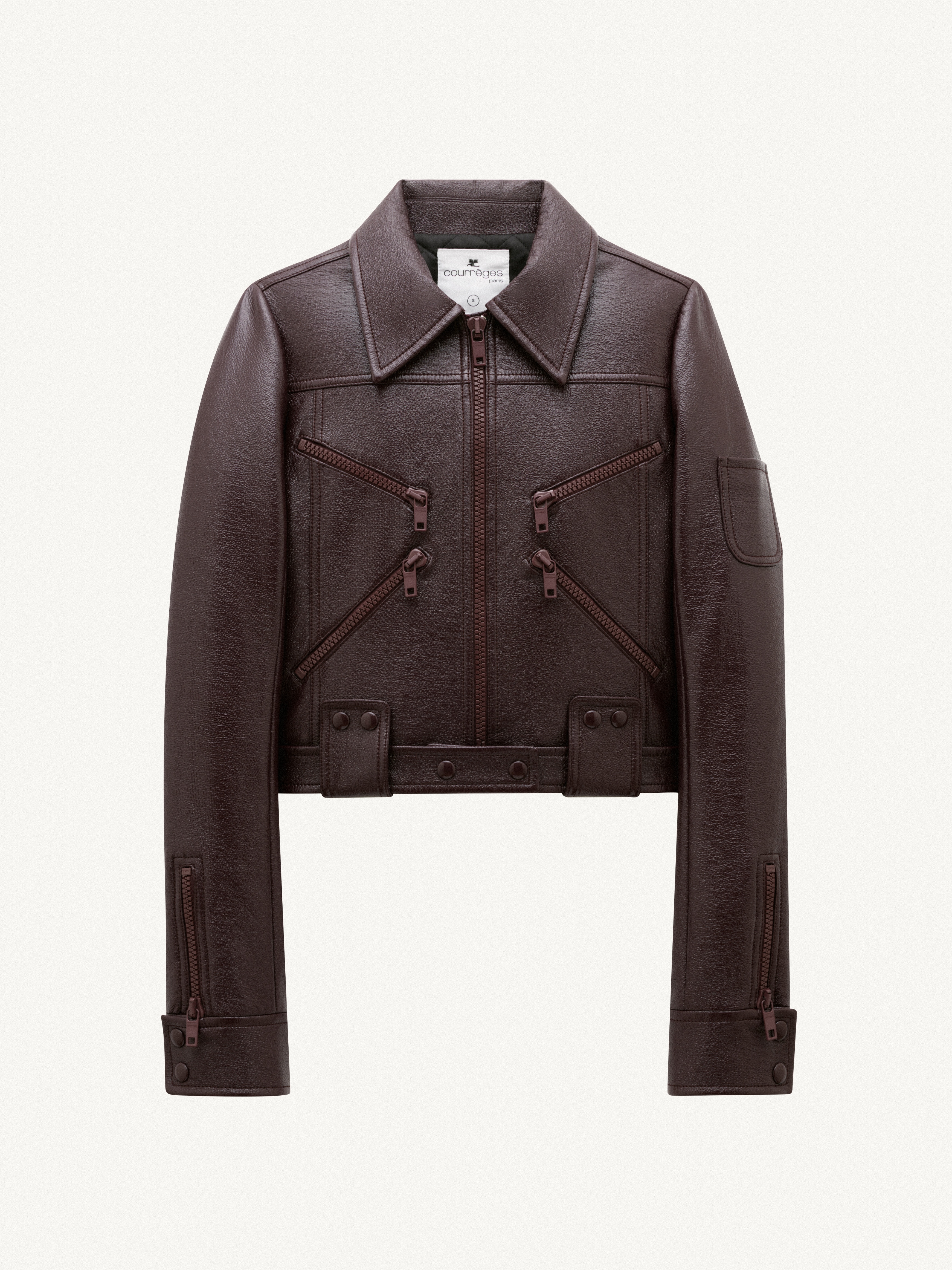 BIKER X VINYL JACKET - 1