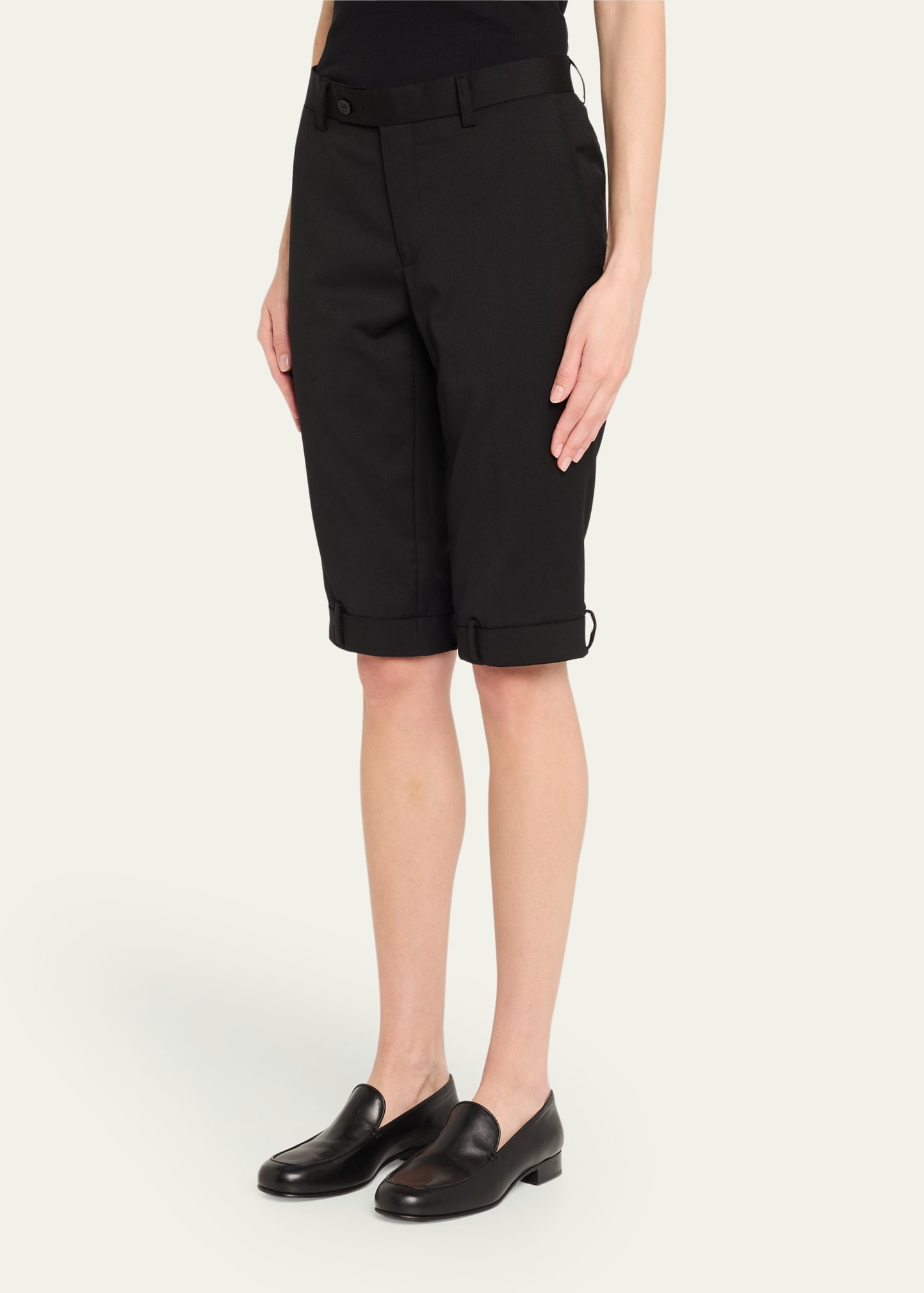 Upside-Down Bermuda Shorts - 4