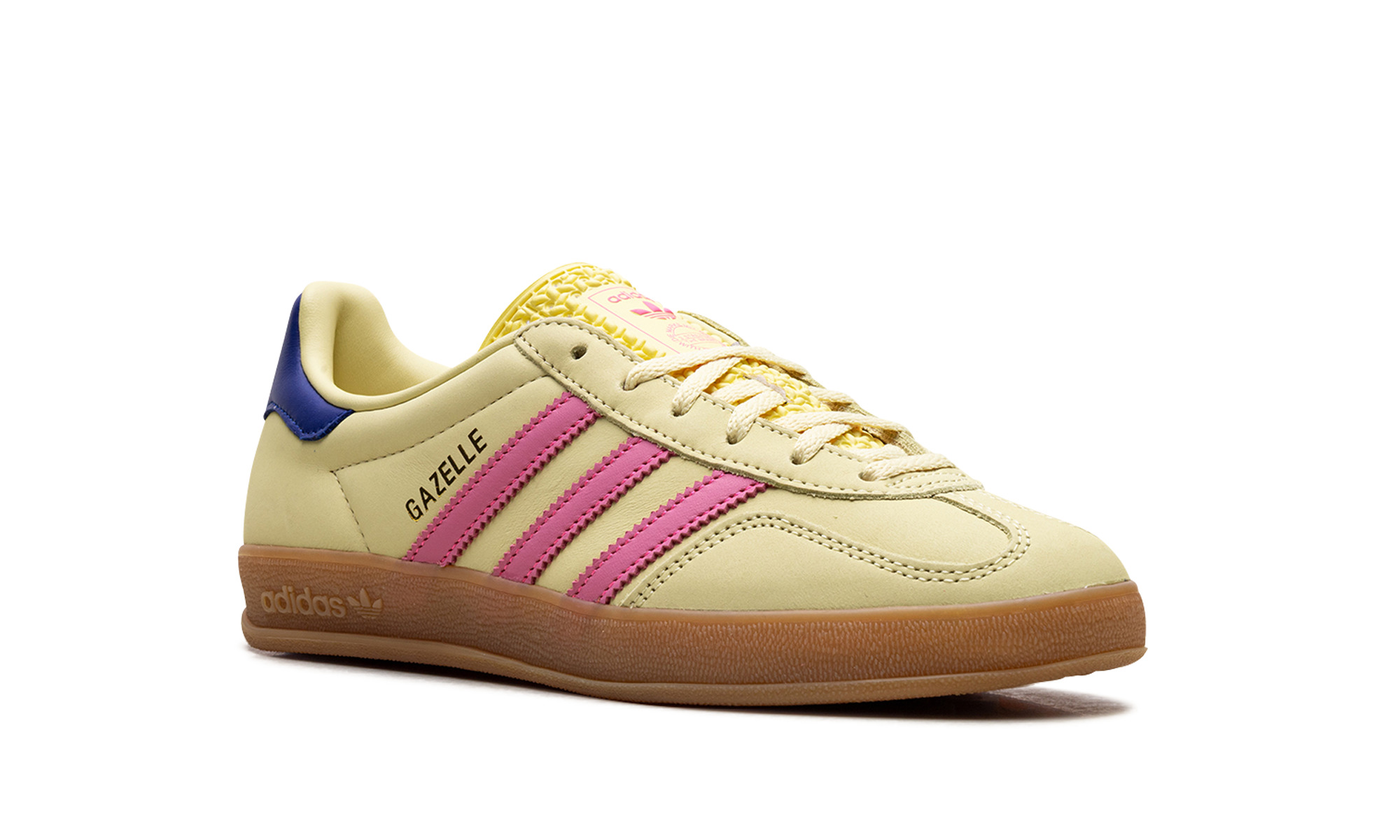 Gazelle Indoor WMNS "Powder Yellow Lucid Pink Royal" - 7