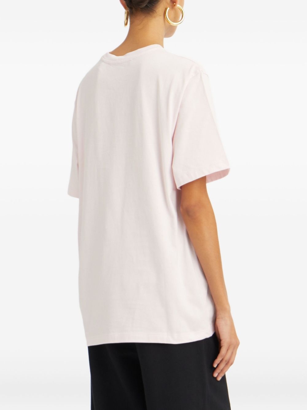 logo print T-shirt - 4
