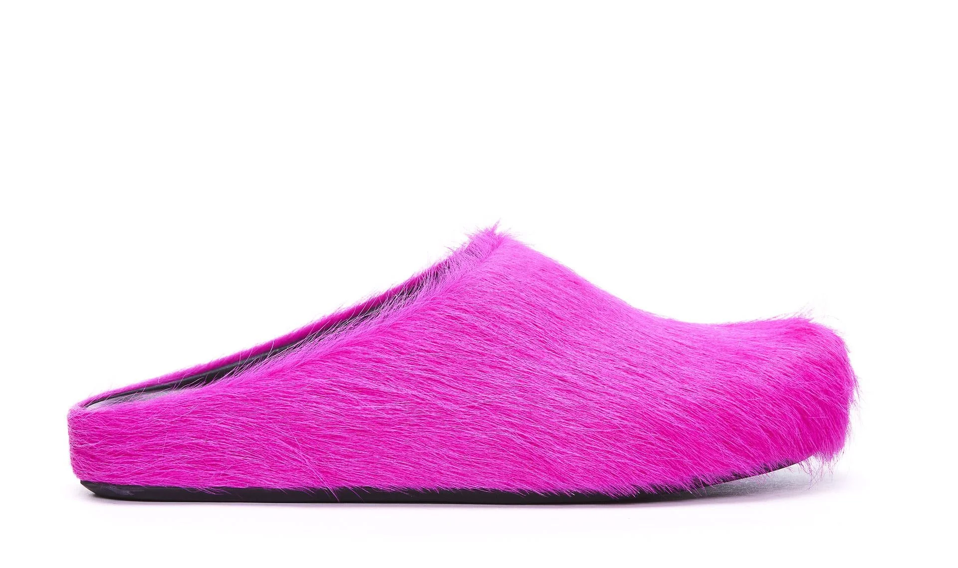 MARNI FUSSBETT FAUX-FUR SLIPPERS - 1