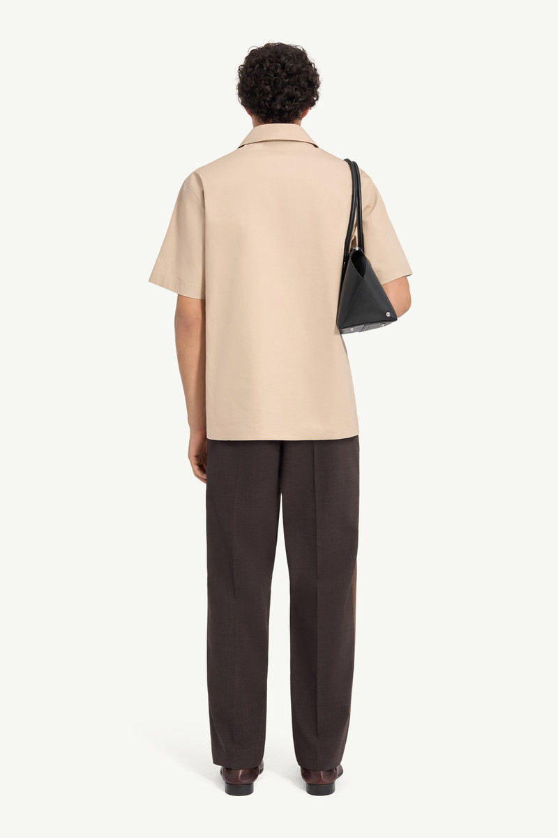 Fused Poplin Short-Sleeve Shirt 3