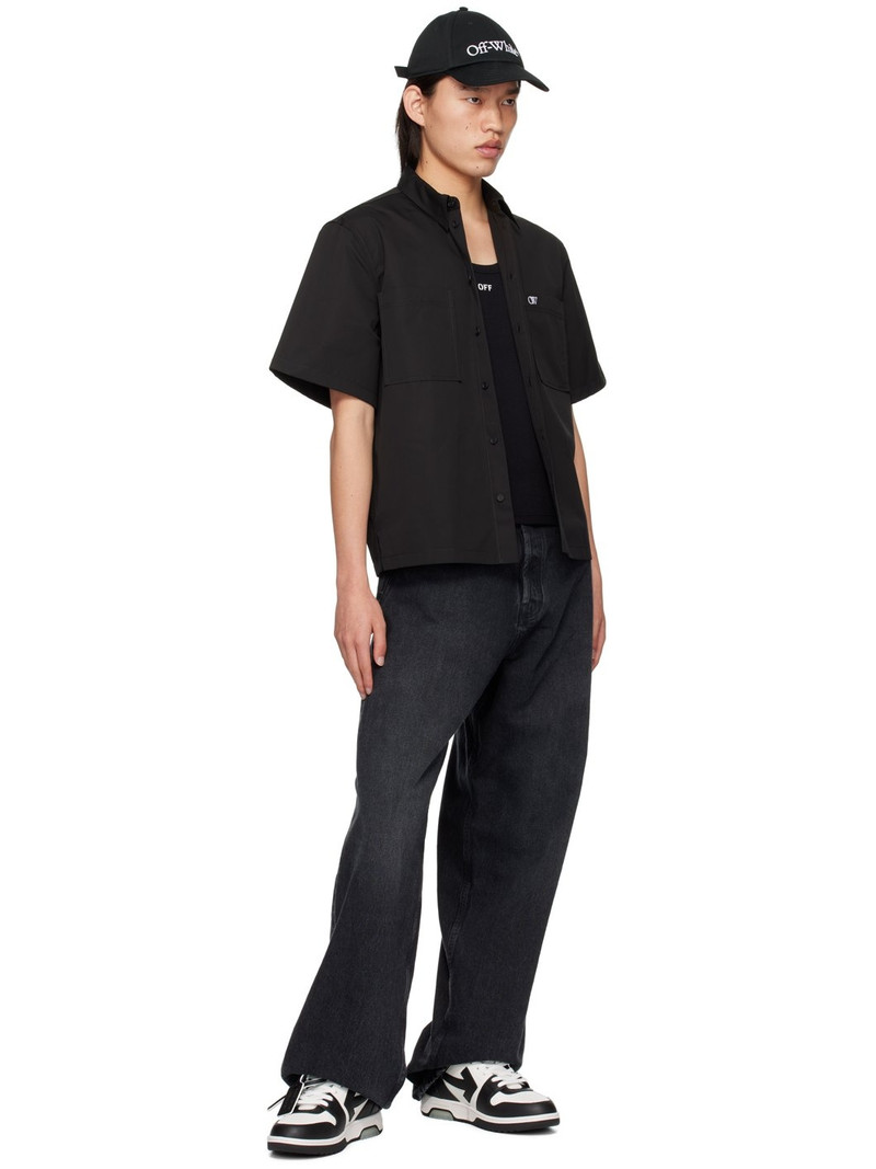 Off-White Black Arr Loose Jeans outlook
