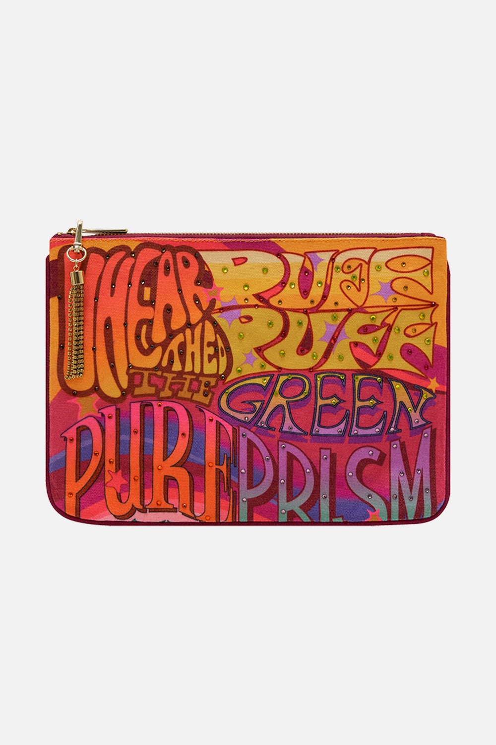SMALL CANVAS CLUTCH - 1