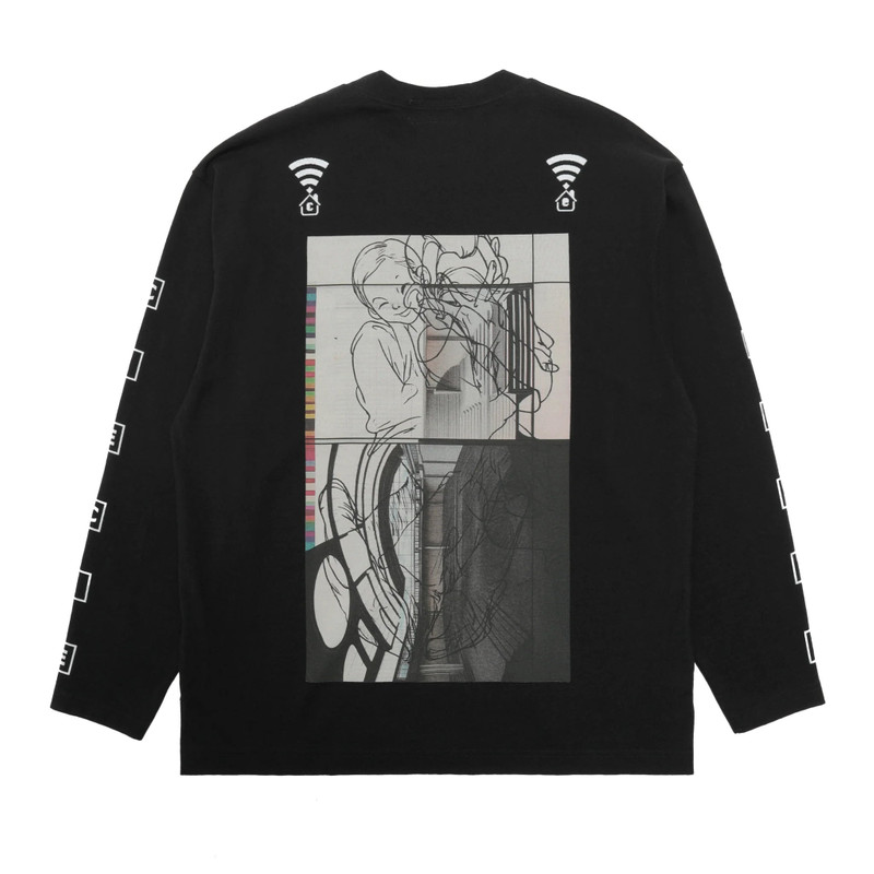 Cav Empt CAV EMPT WILLOW LONG SLEEVE T 'BLACK' outlook