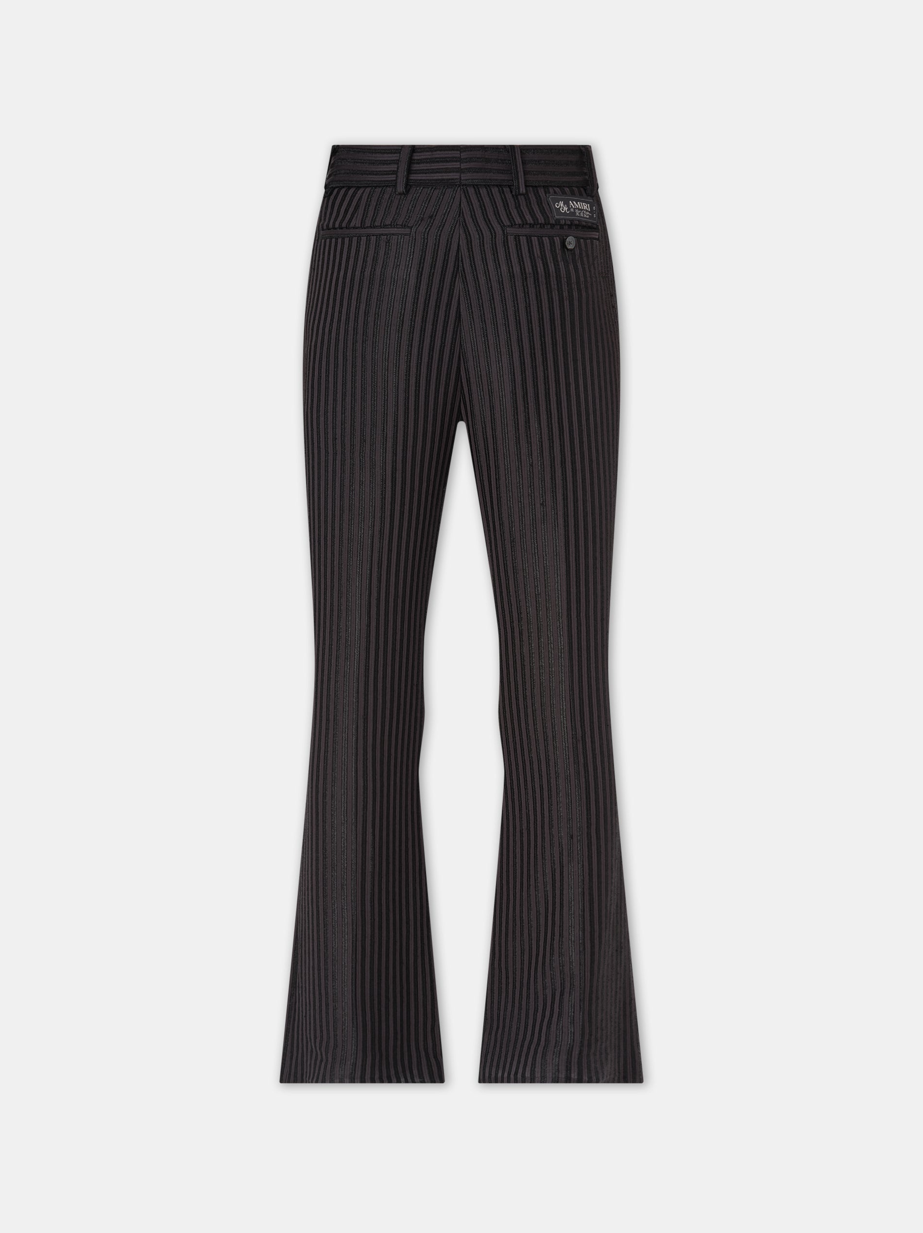 STRIPED CREASED FLARE - 3