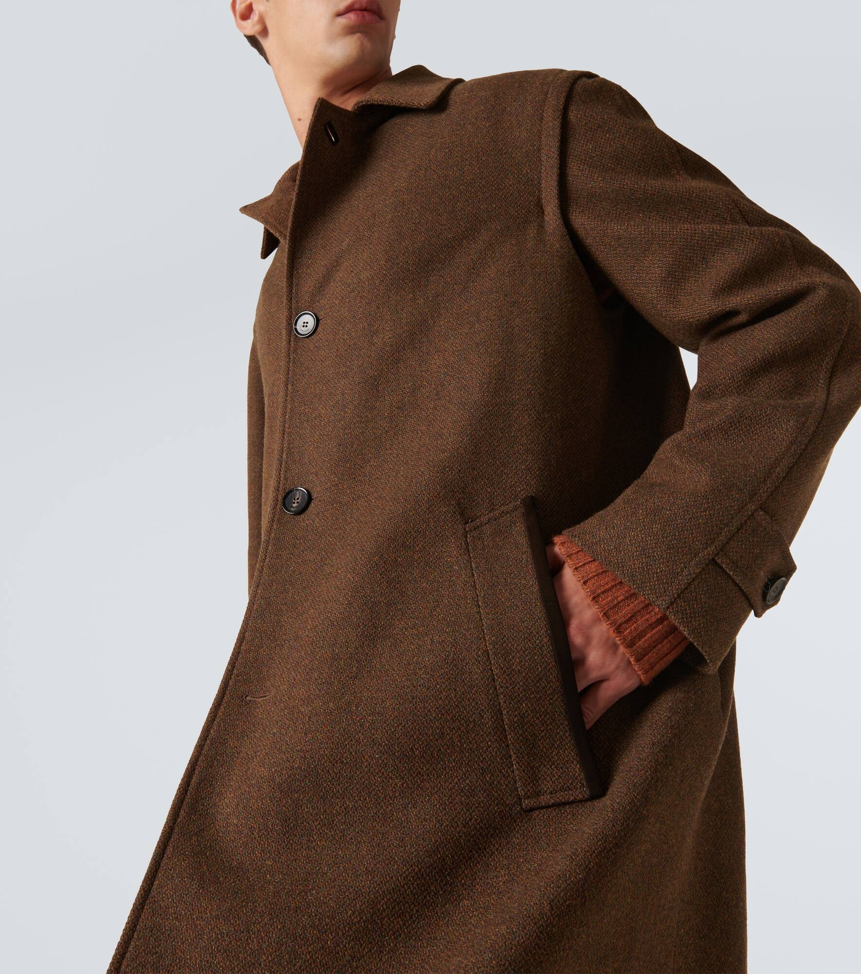 Savile wool coat - 5