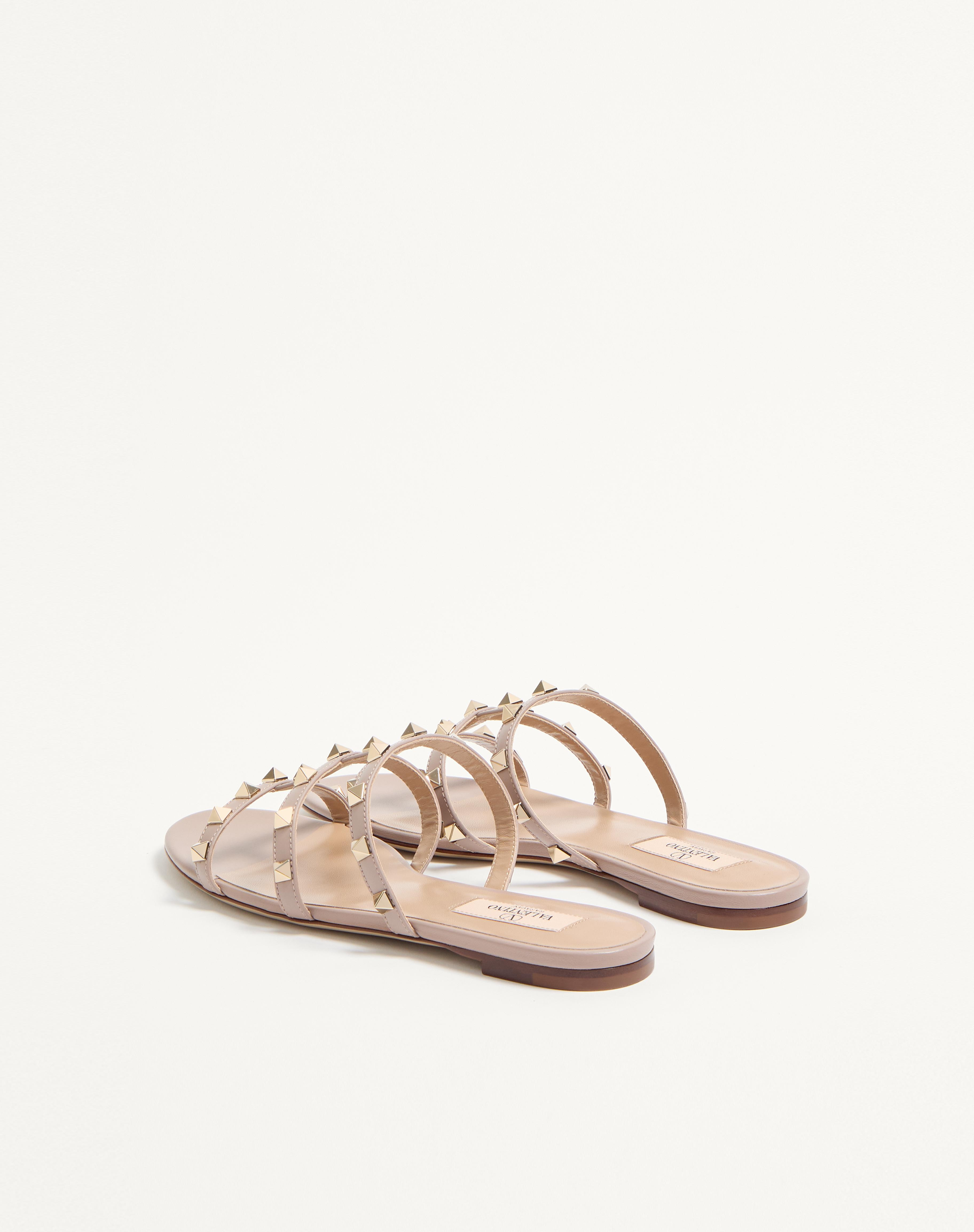 ROCKSTUD FLAT SLIDE SANDAL - 5