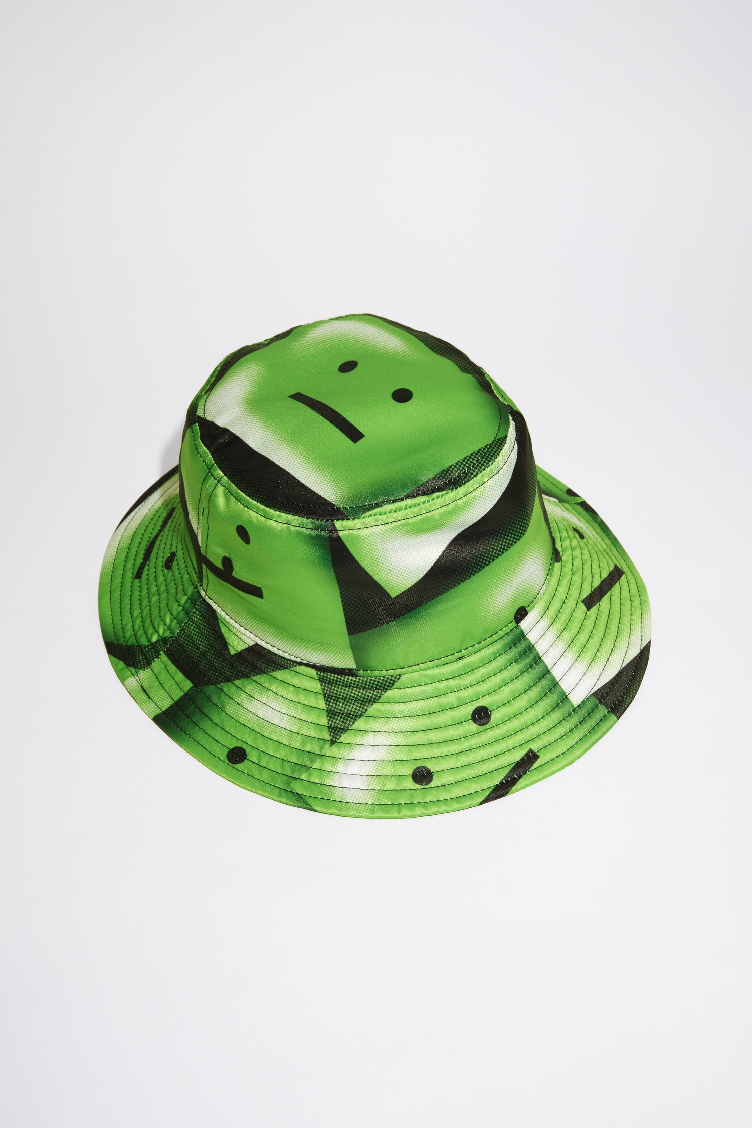 Face bucket hat - Green - 1