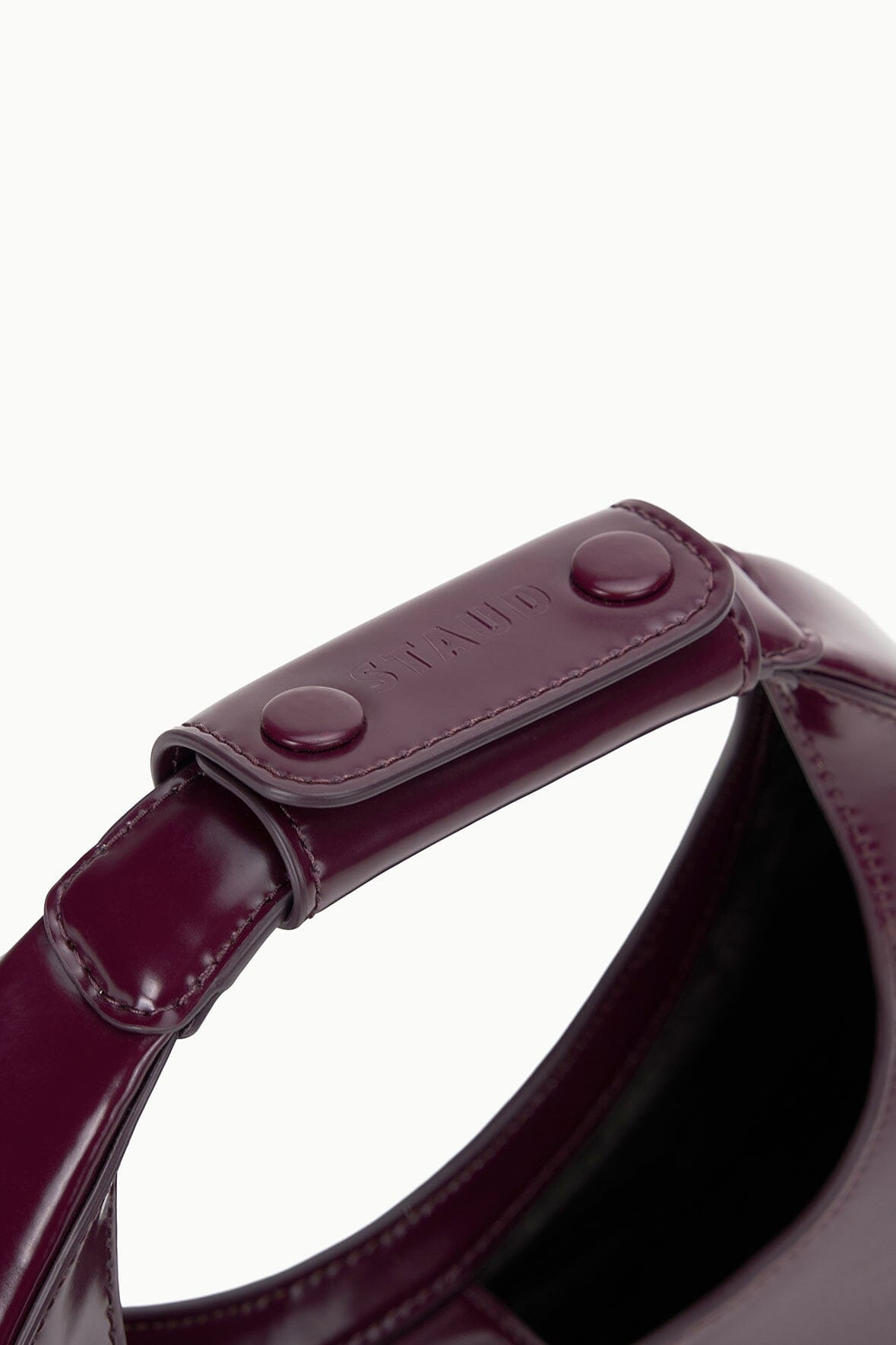 STAUD MINI MOON BAG SYRAH - 5