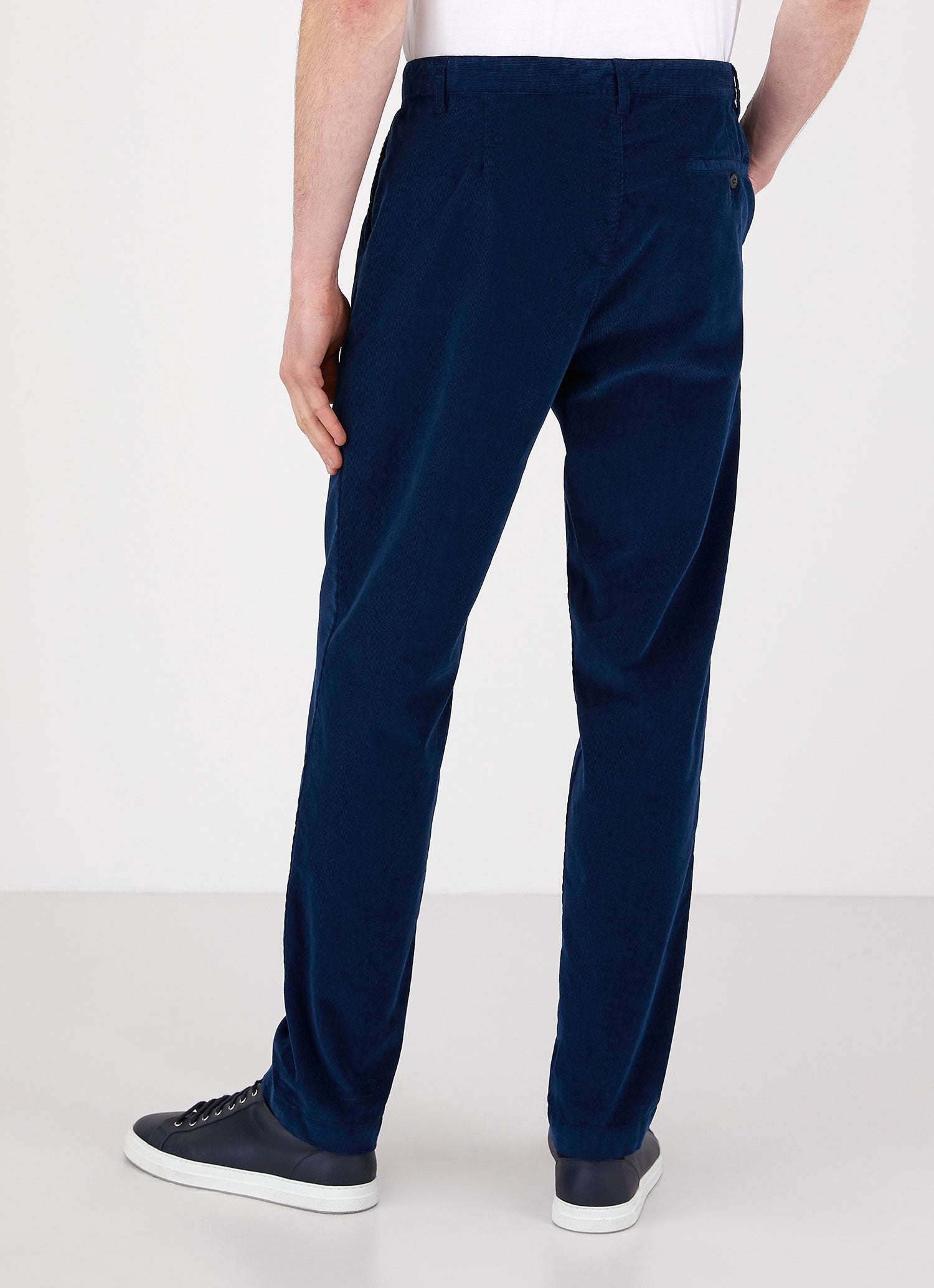 Corduroy Pleated Trouser - 4