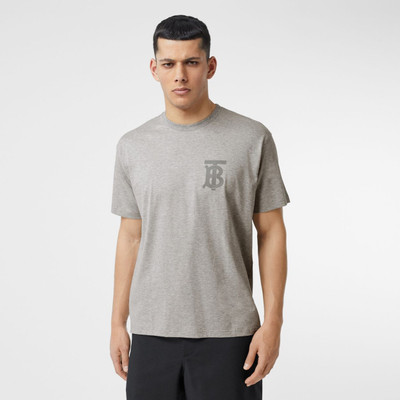 Burberry Monogram Motif Cotton Oversized T-shirt outlook