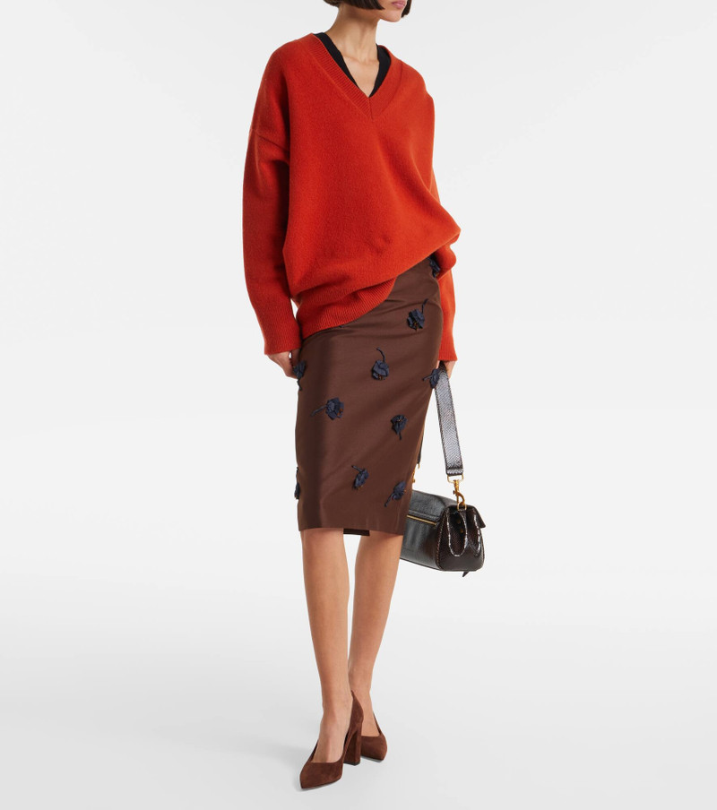 Gianvito Rossi Piper 85 suede pumps outlook