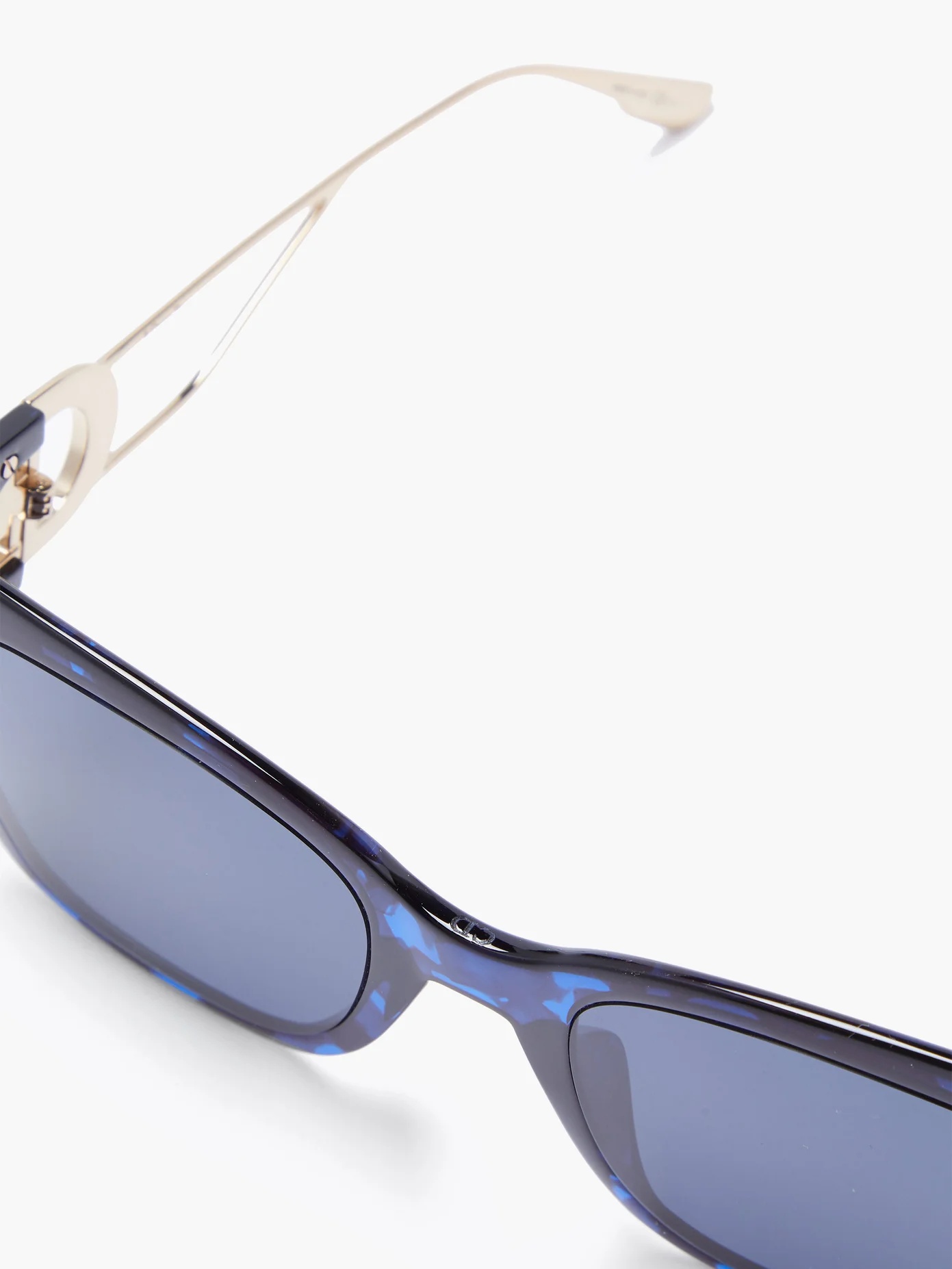 30Montaigne1 square acetate and metal sunglasses - 3