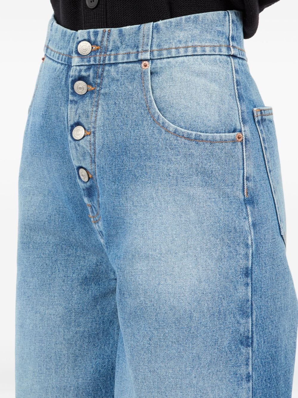 wide-leg jeans - 6