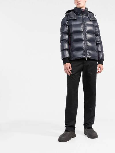 Moncler Lunetiere hooded puffer jacket outlook