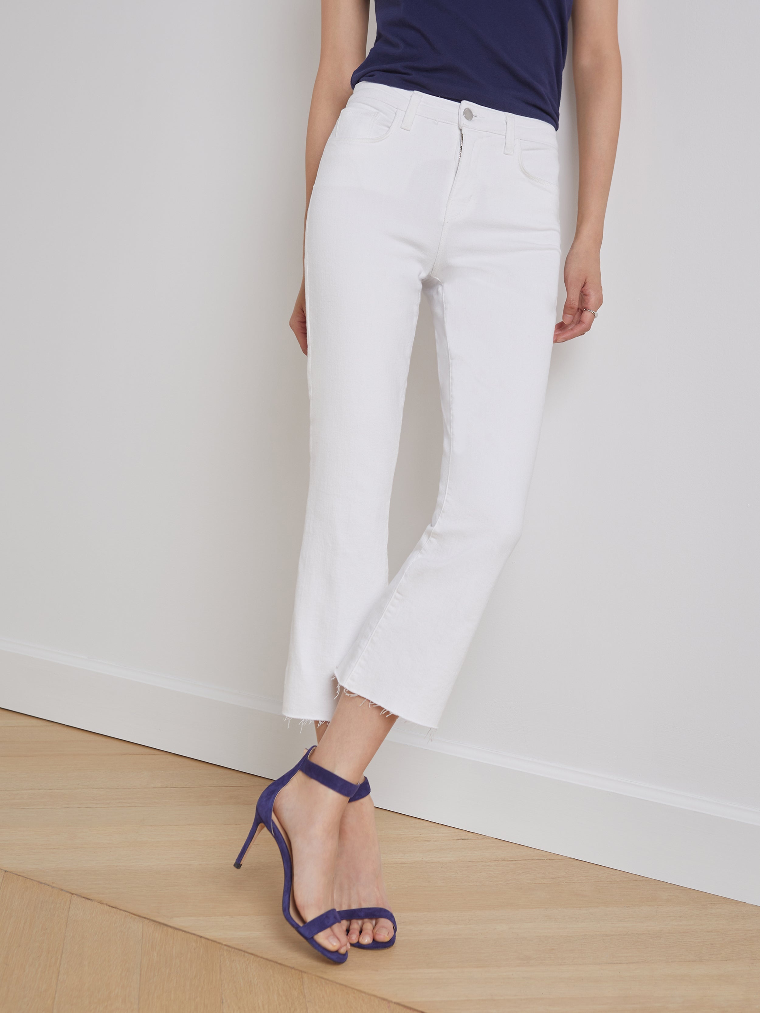 Kendra Cropped Flare Jean - 4