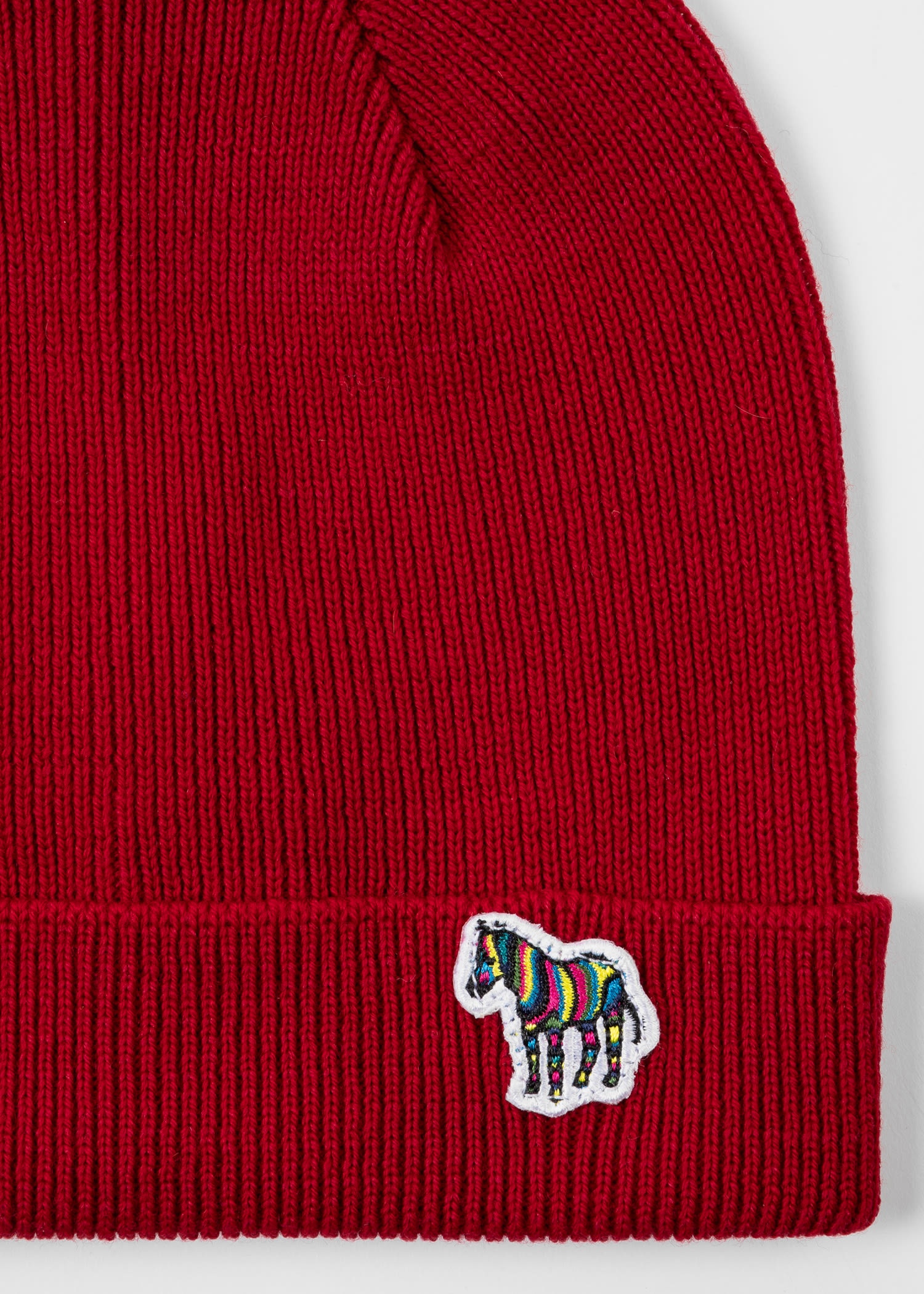Wool Zebra Logo Beanie Hat - 2