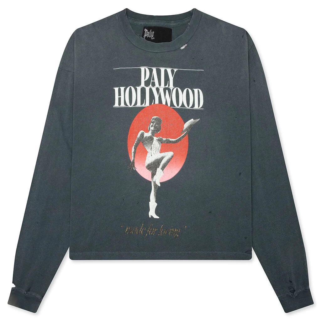 MYRA BRECKENRIDGE L/S TEE - VINTAGE BLACK - 1