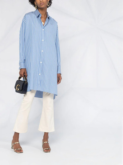 Isabel Marant vertical-stripe long-sleeve shirt outlook