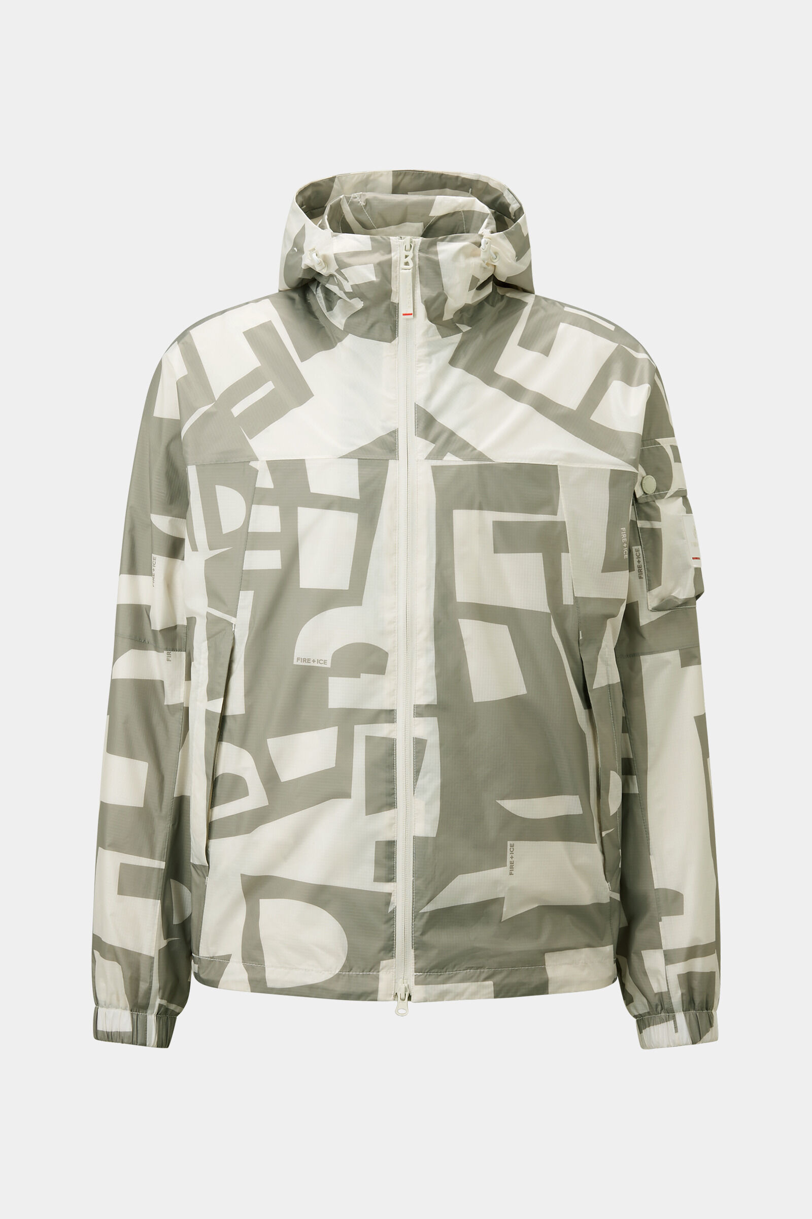 Justin functional jacket in Beige/Off-White - 1