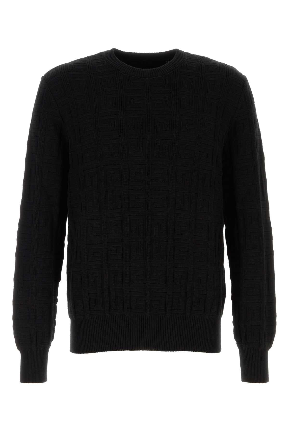 Givenchy Men Black Cottons Sweater - 1
