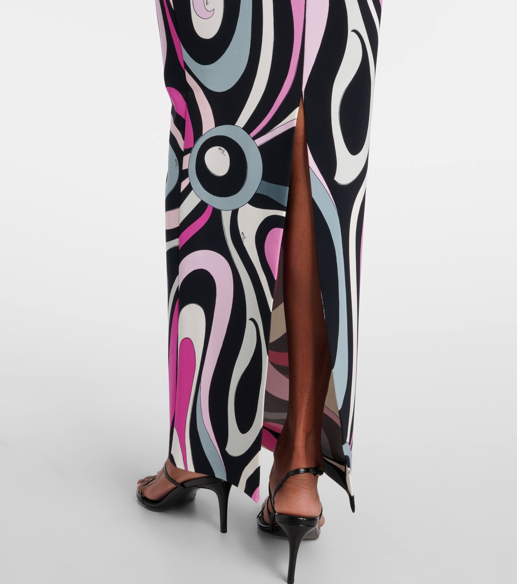 Marmo high-rise maxi skirt - 5