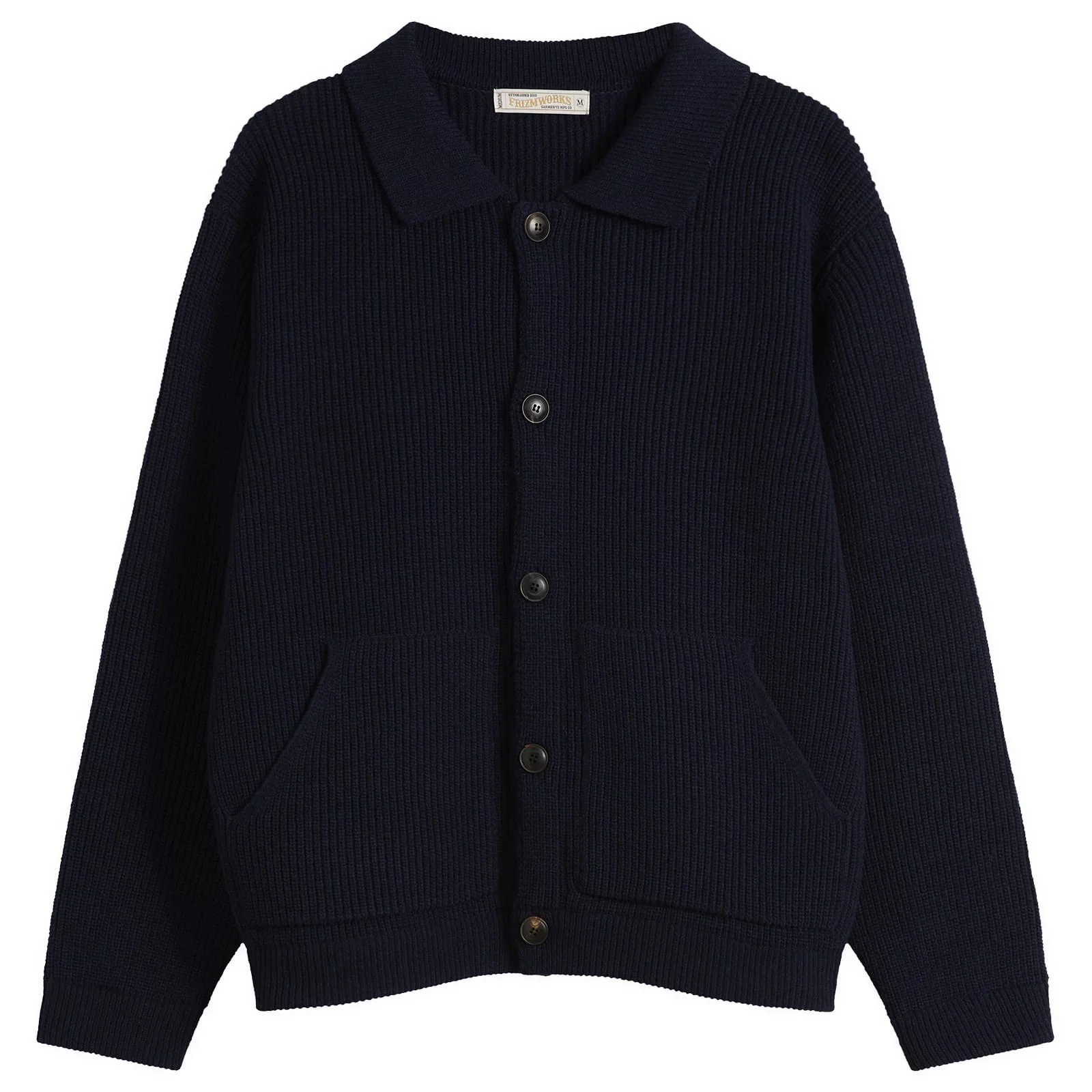 FrizmWORKS Ultra Heavyweight Collar Cardigan - 1