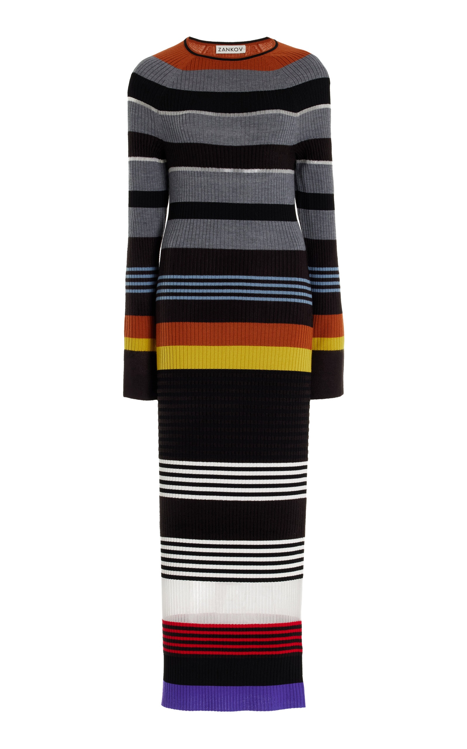 Leigh Striped Knit Maxi Dress multi - 1