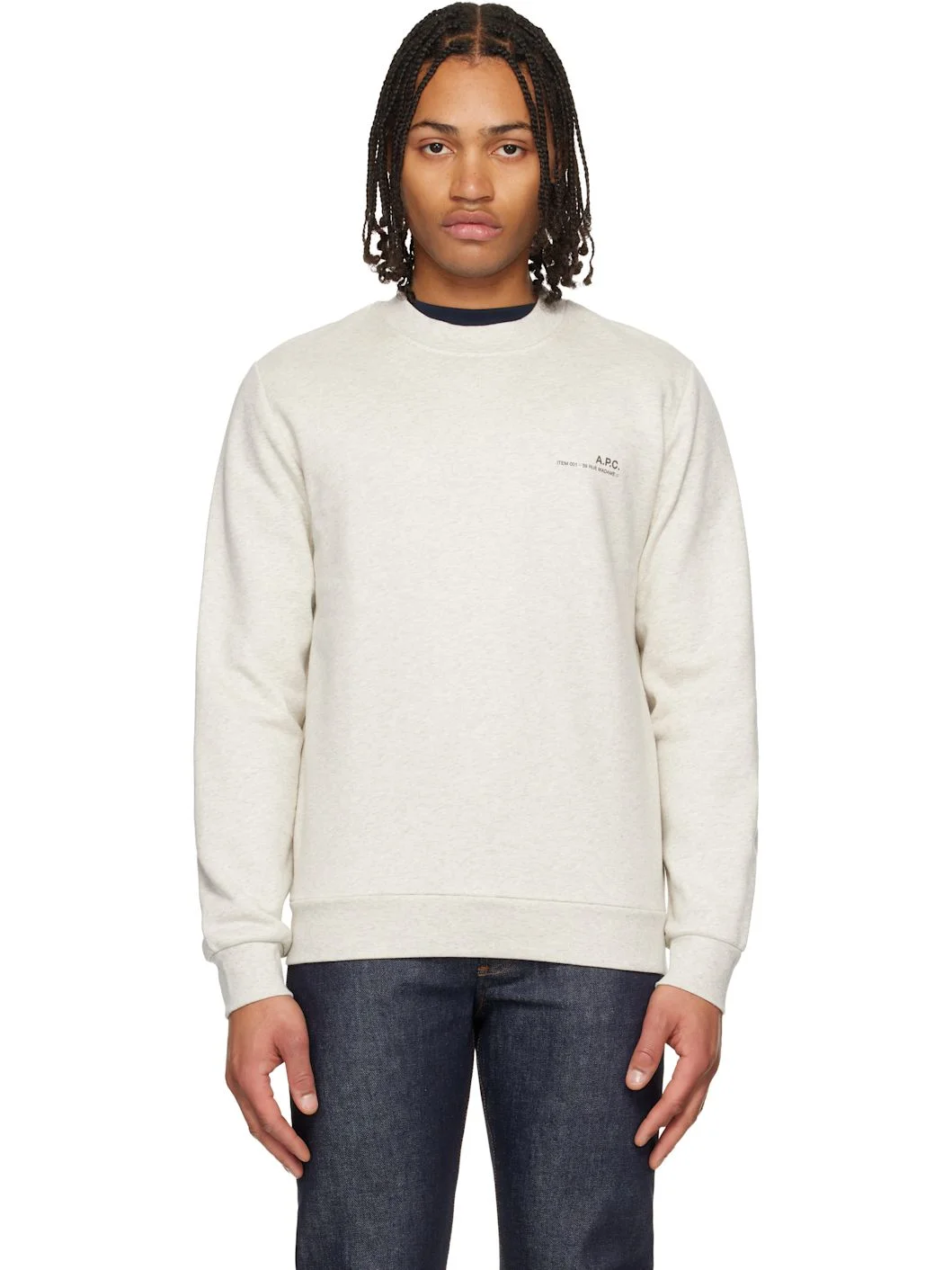Gray Standard Item Sweatshirt - 1