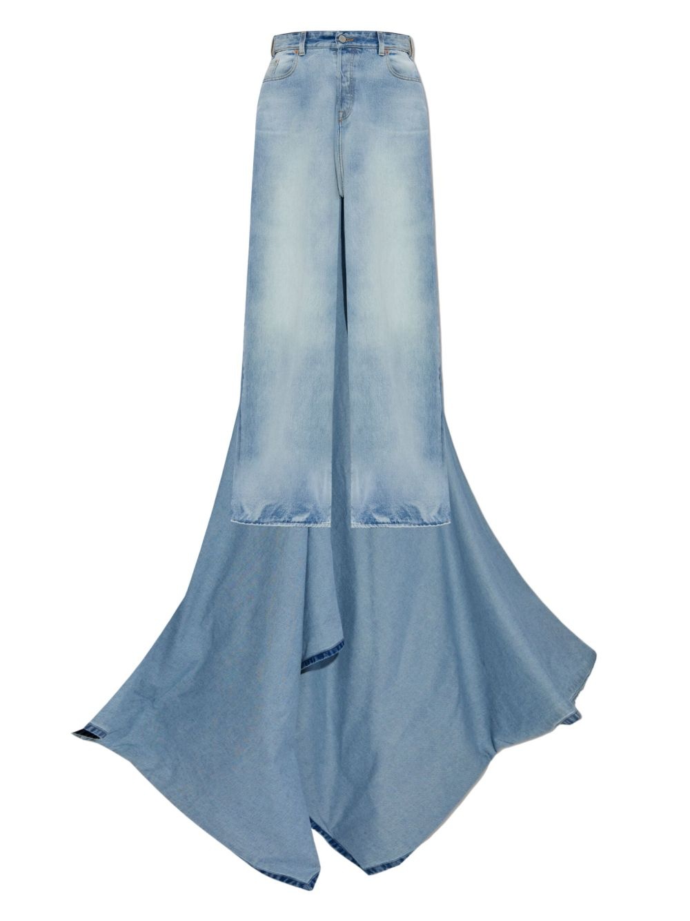 skirt-attached jeans - 7