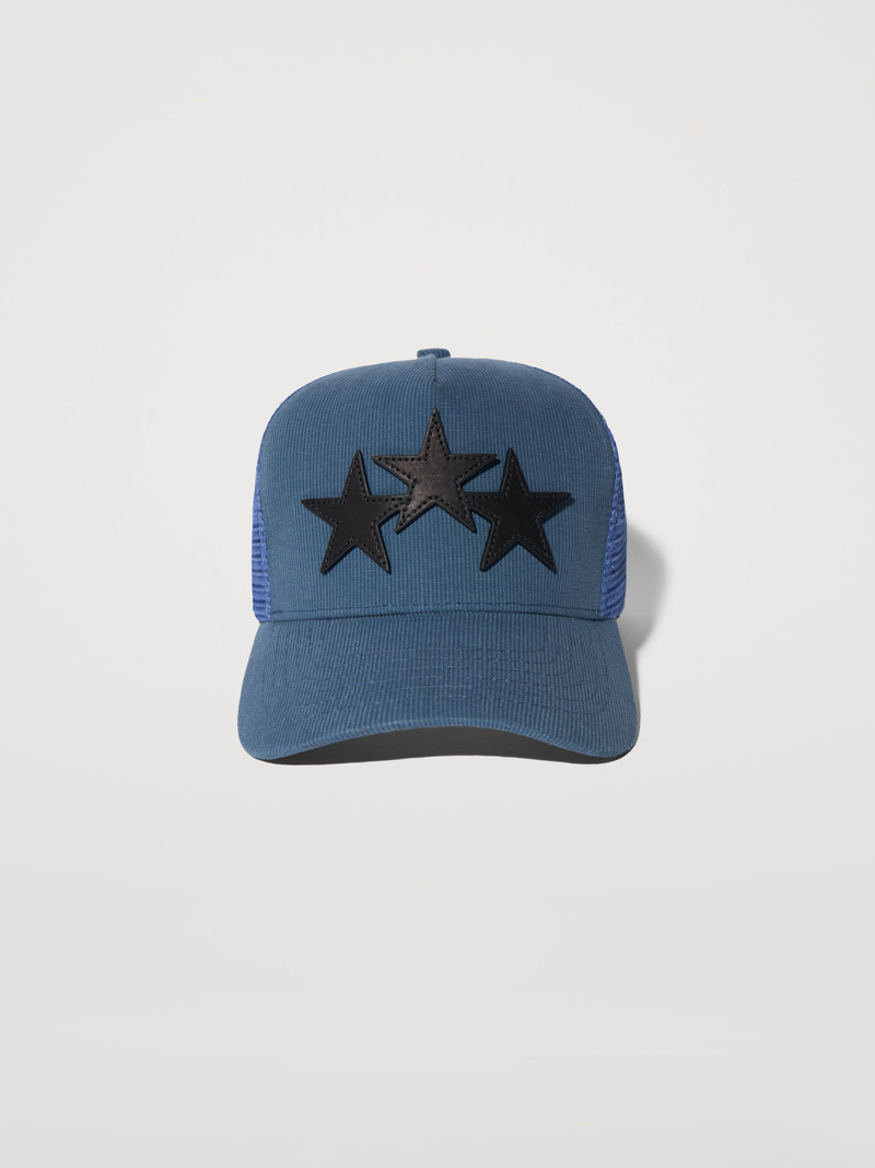 3 STAR TRUCKER HAT - 1