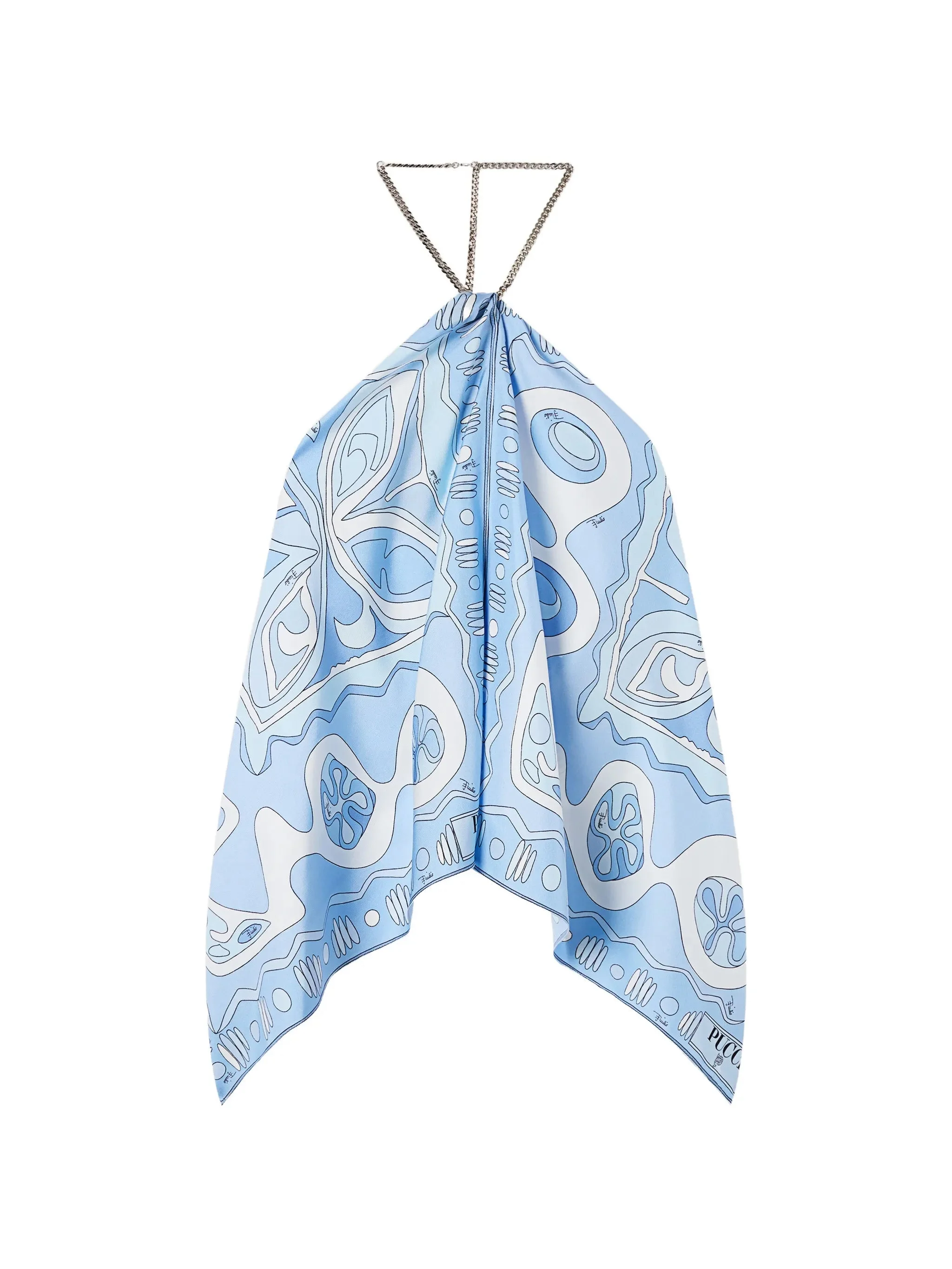 Angoli-print chain top - 1