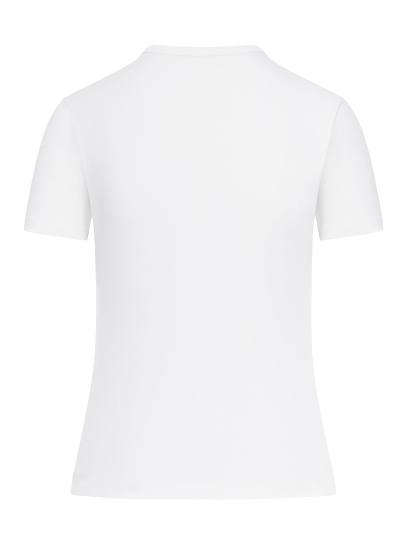 CELINE COTTON JERSEY T-SHIRT WITH LOGO outlook