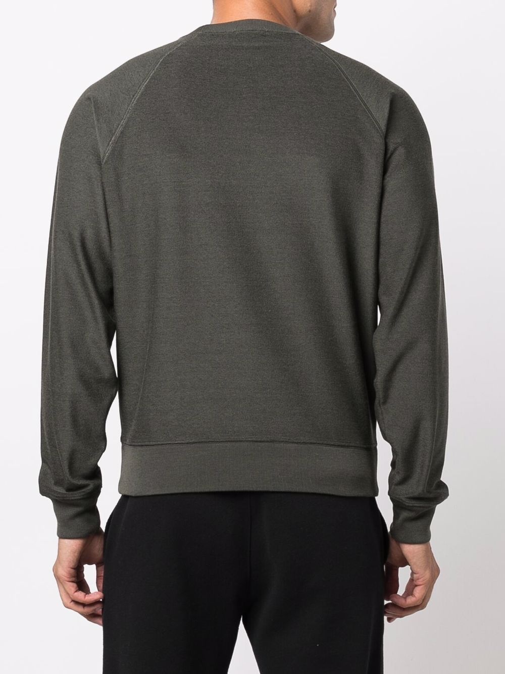 long-sleeve cotton sweatshirt - 4