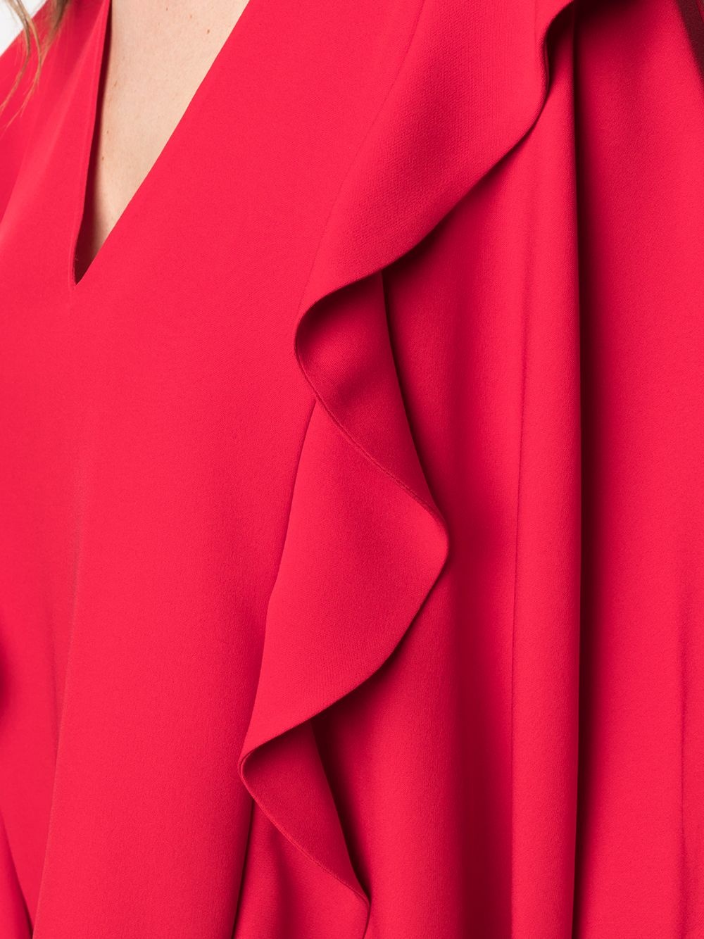 ruffled drape blouse - 5