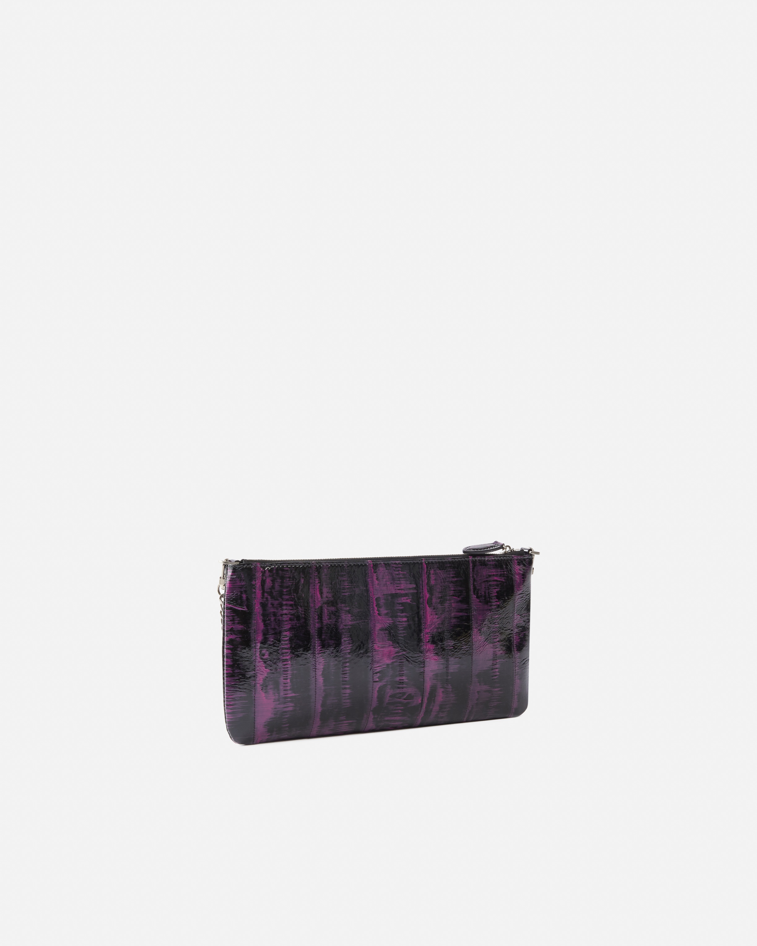 EEL LEATHER CROSSBODY CLUTCH PINKO GALLERIA. - 2