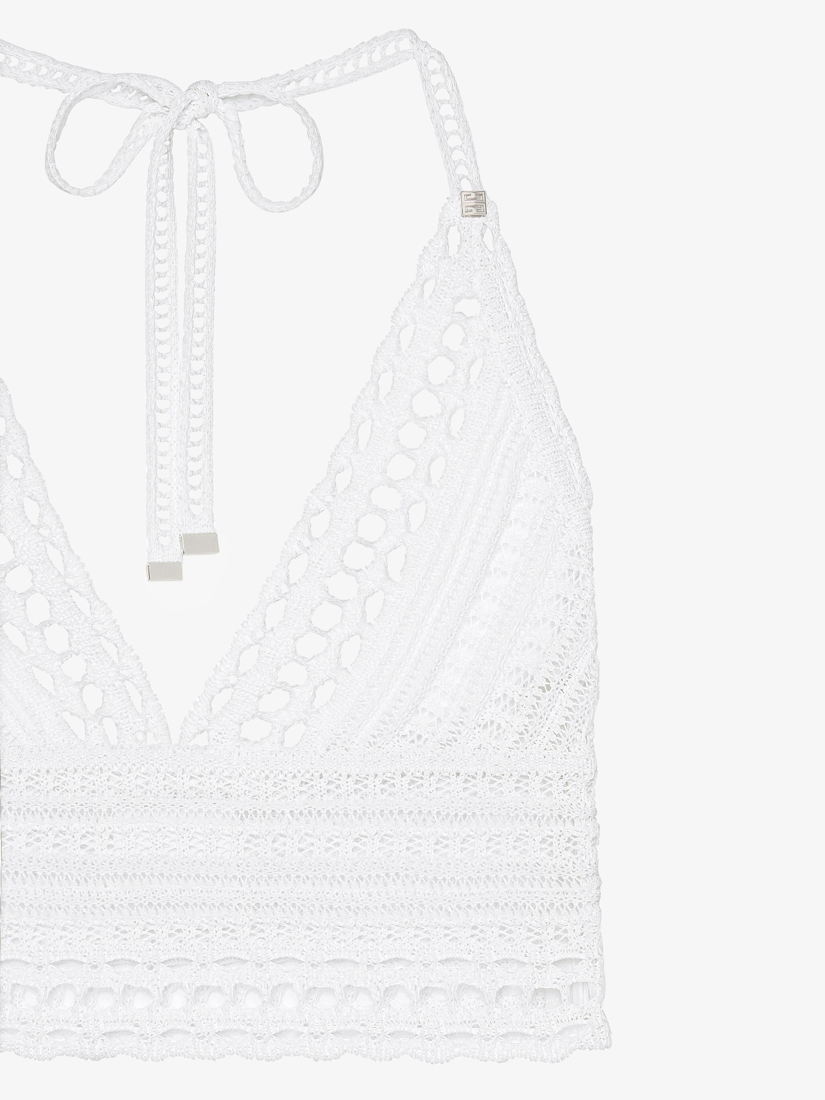 TOP IN CROCHET WITH 4G DETAIL - 5