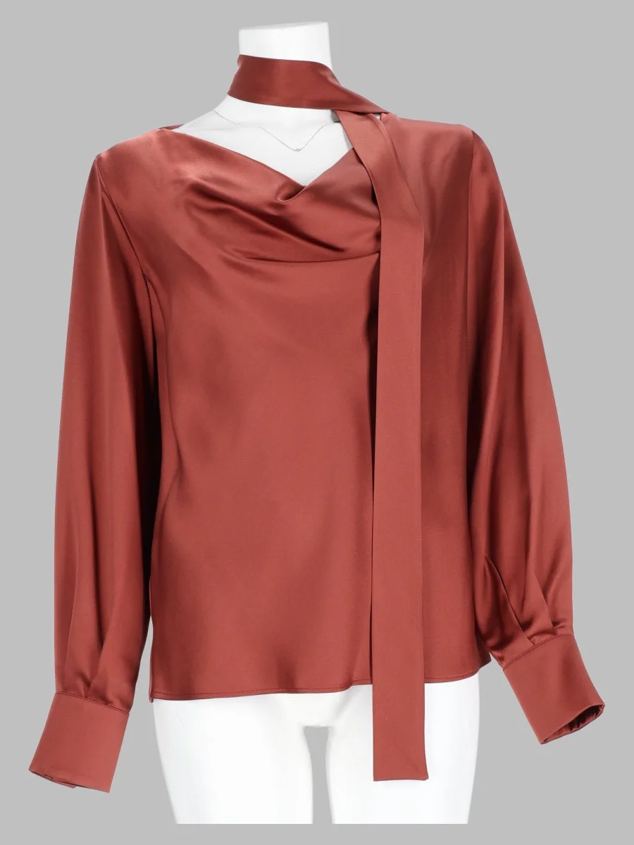 Max Mara Women Blusa In Raso Di Seta - 1