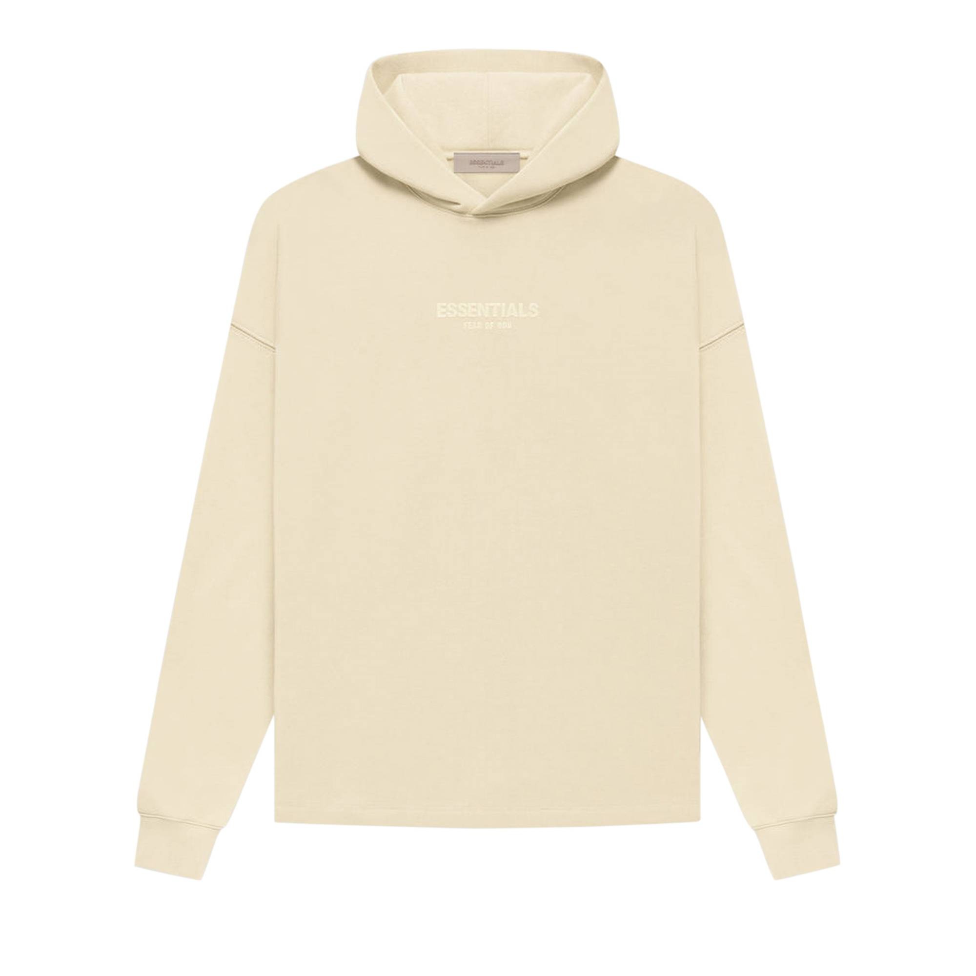 Fear of God Essentials Relaxed Hoodie 'Egg Shell' - 1