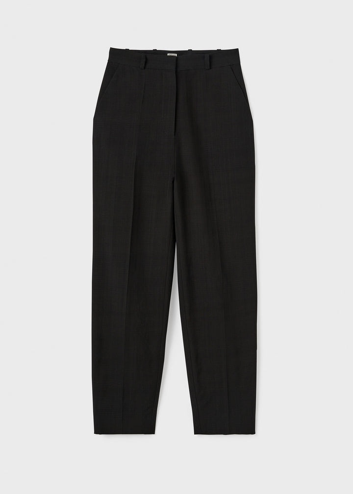 Tapered suit trousers black - 1