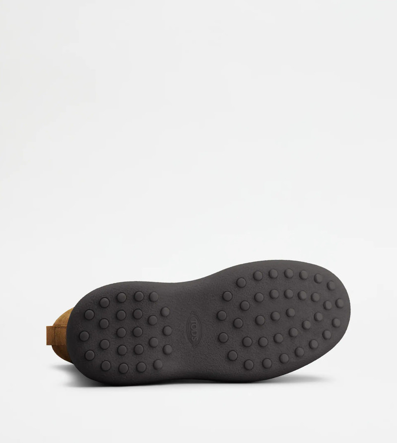 TOD'S W. G. LACE-UP ANKLE 부스 - BROWN 5